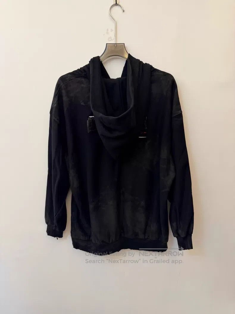Balenciaga Balenciaga Tie-Dye Logo Patchwork Zipper Hooded Jacket Size US L / EU 52-54 / 3 - 2 Thumbnail
