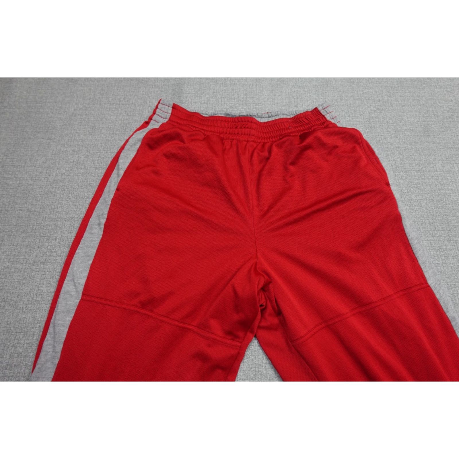 Nike VINTAGE Nike Pants Mens M Red Sweatpants Lounge Baggy Basketball Silver Tag Size US 31 - 2 Thumbnail