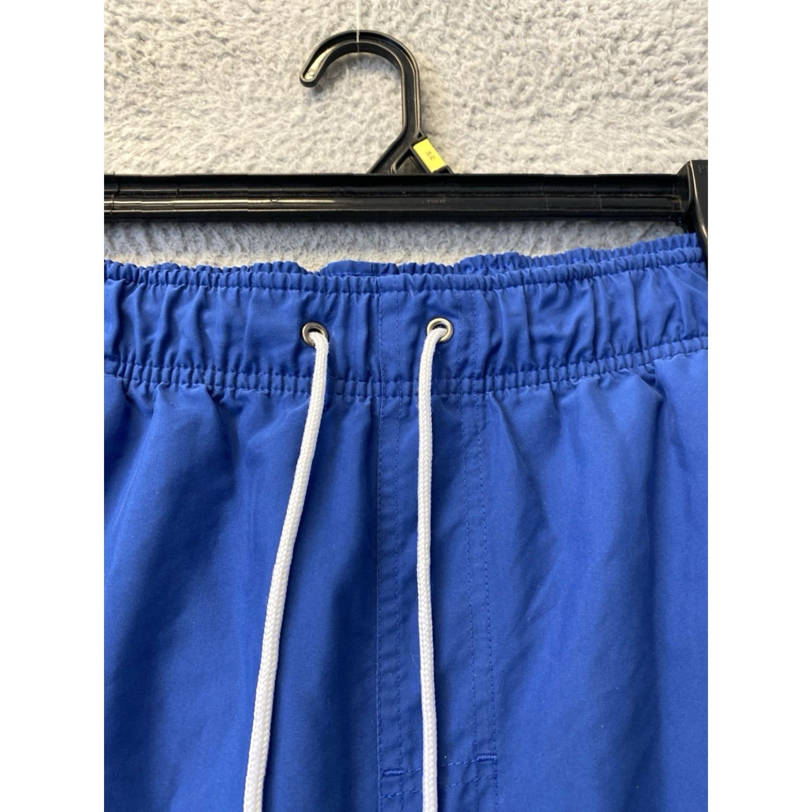 Roundtree & Yorke Roundtree & Yorke Swim Trunks Shorts Mens L Blue Pockets Drawstring /127-10 Size US 33 - 3 Thumbnail