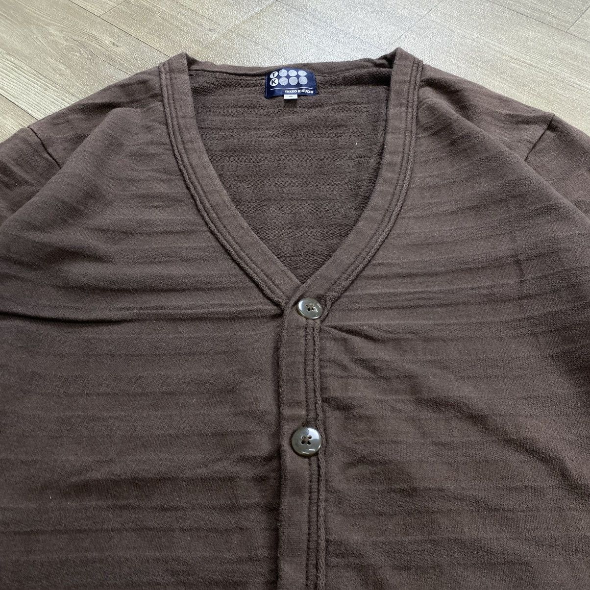 Takeo Kikuchi Vintage Takeo Kikuchi Distressed Brown Travis Scott Cardigan Size US M / EU 48-50 / 2 - 5 Thumbnail
