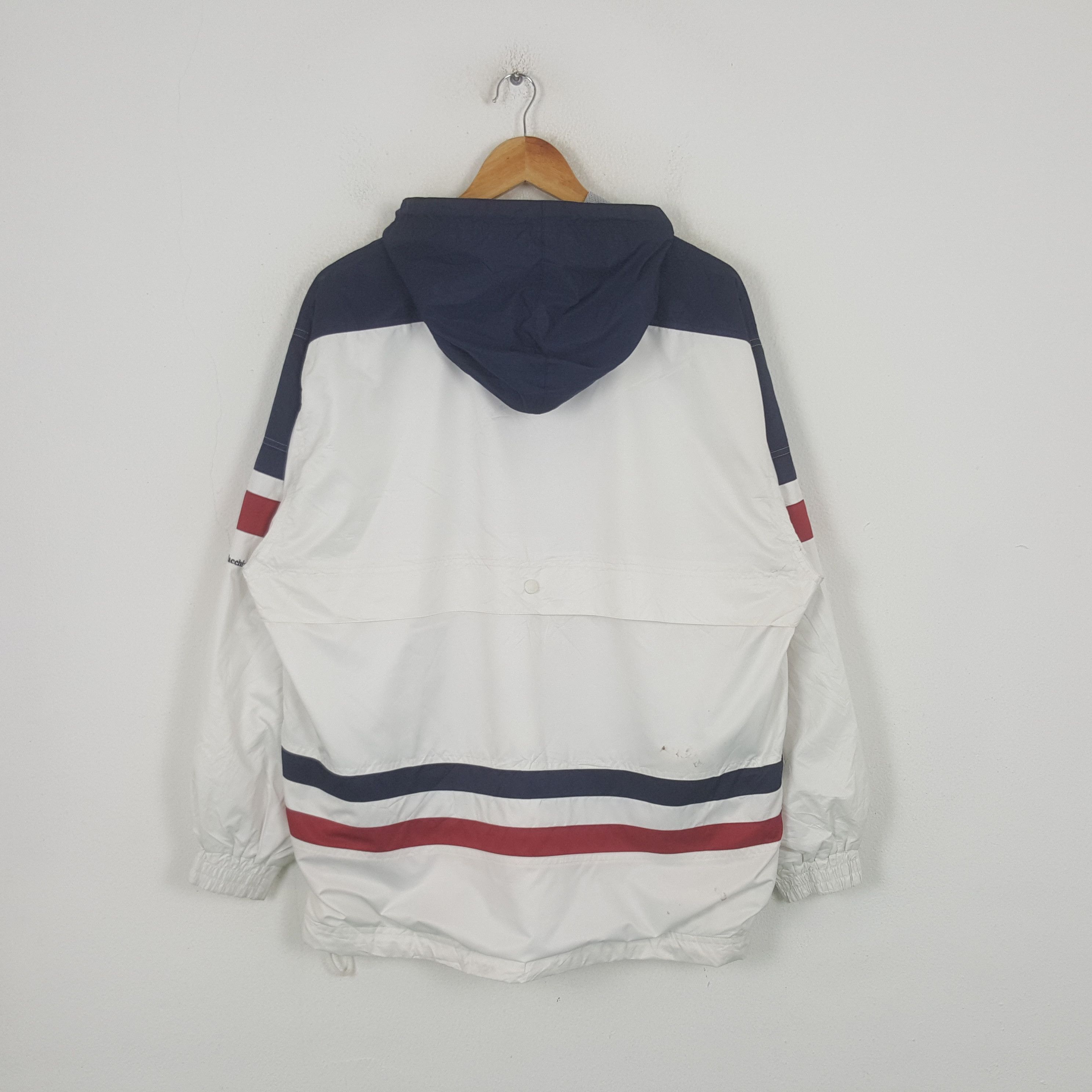 Sergio Tacchini Vintage Sergio Tacchini Tennis Sport Windbreaker Jacket RR30 Size US XL / EU 56 / 4 - 3 Thumbnail