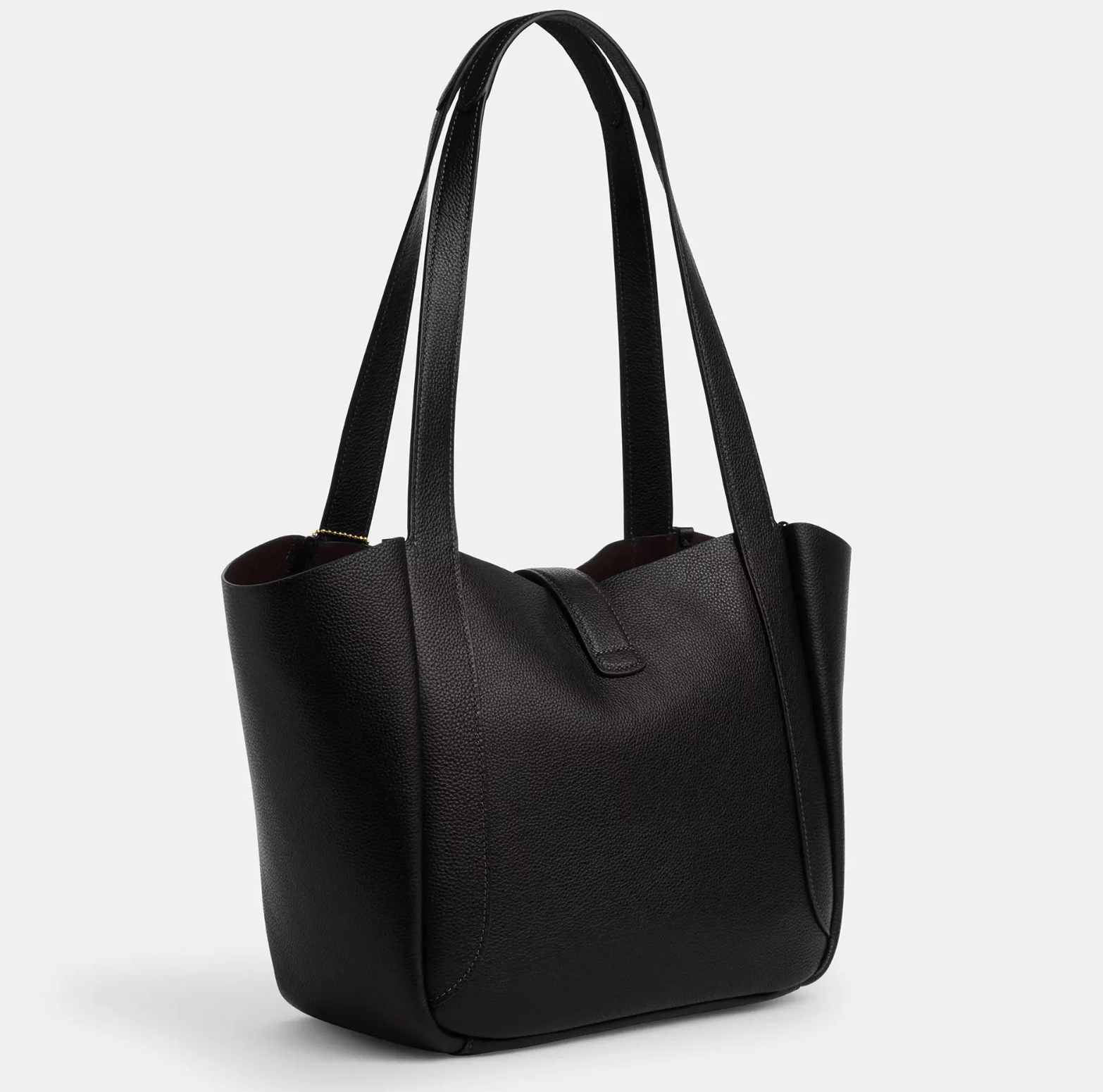 Coach Hadley Turnlock Tote Bag CAL17 Gold/Black Size ONE SIZE - 10 Thumbnail