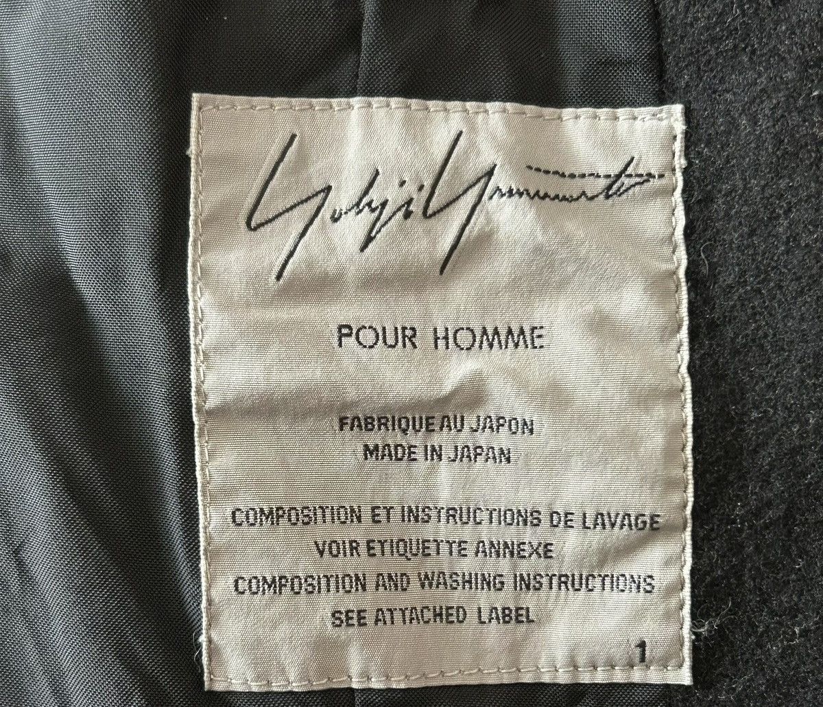 Yohji Yamamoto Yohji Yamamoto 05AW Zip Rivet Leather Collar Blazer Size US S / EU 44-46 / 1 - 7 Thumbnail