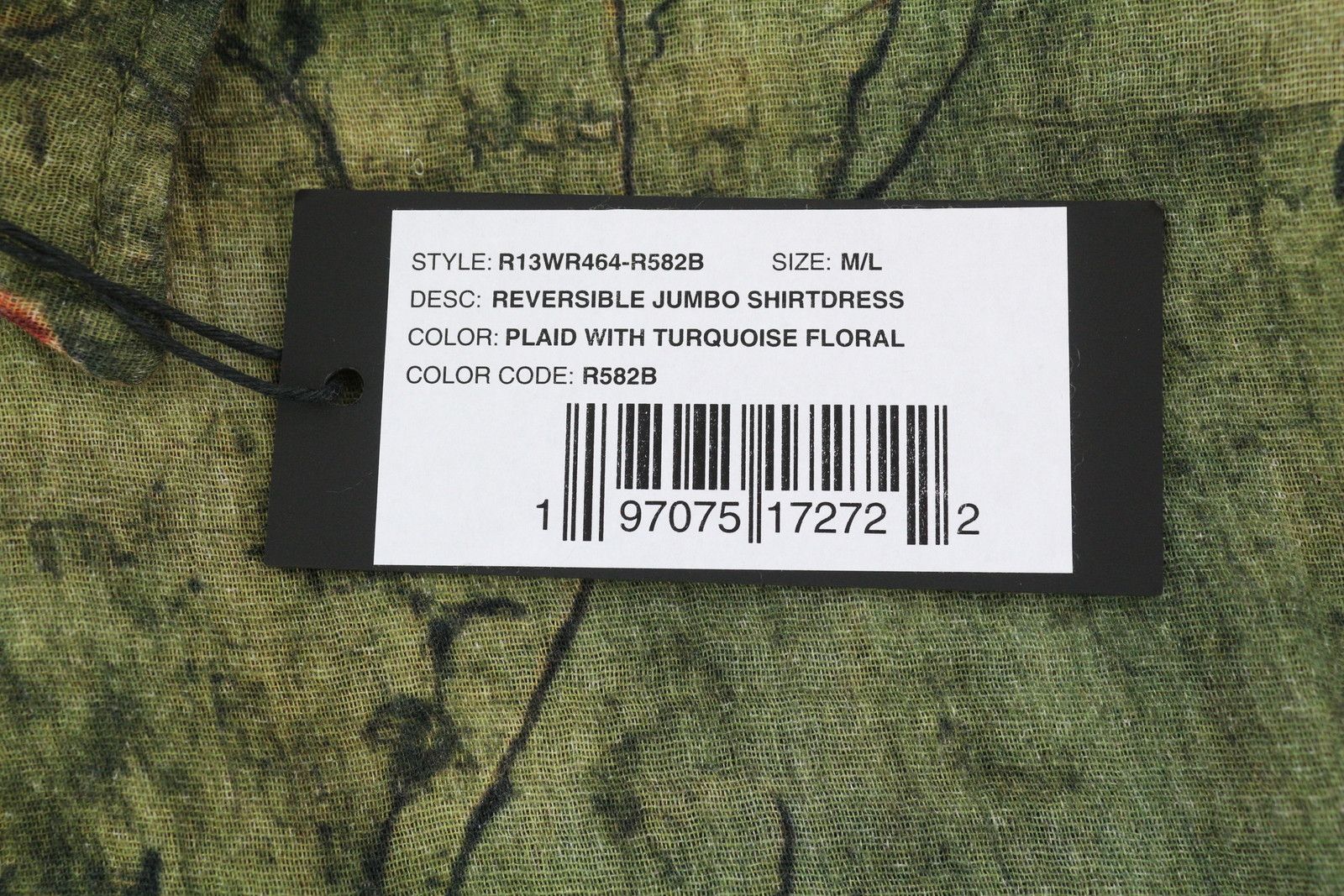 R13 REVERSIBLE JUMBO M/L Pattern RRP899 86557 Size M / US 6-8 / IT 42-44 - 11 Thumbnail