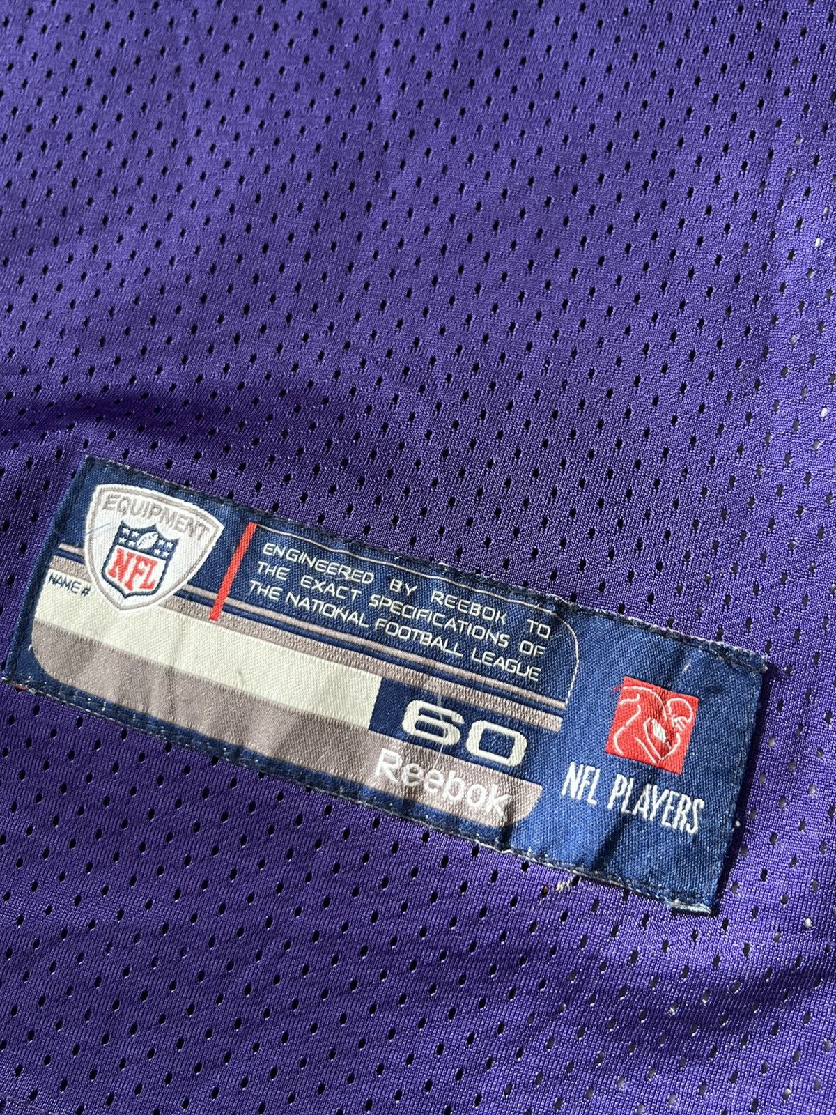 Reebok Minnesota Vikings #4 Brett Favre Reebok On-Field Jersey Size US XXL / EU 58 / 5 - 3 Thumbnail