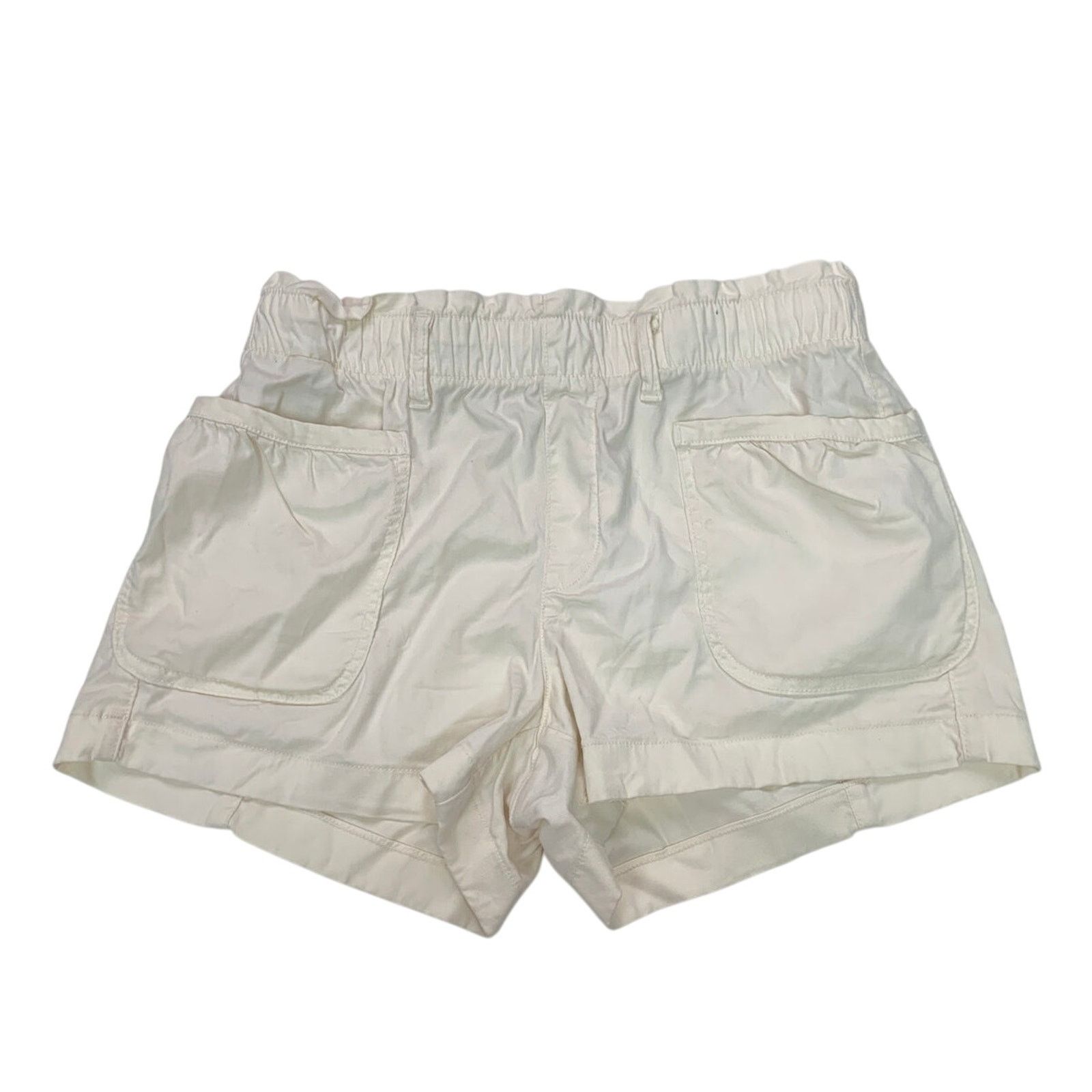 American Eagle Outfitters New American Eagle Women Medium White Shorts w Front Pockets Size 34" / US 12 / IT 48 - 1 Thumbnail