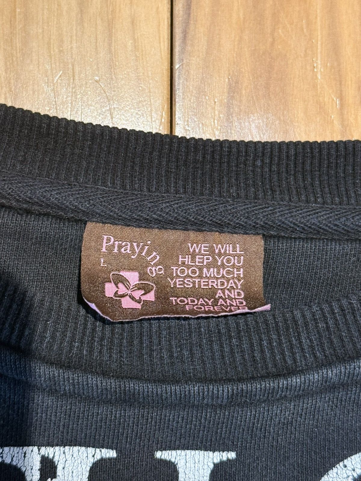 Praying Death Grips X Praying Sweatshirt Size US L / EU 52-54 / 3 - 3 Thumbnail