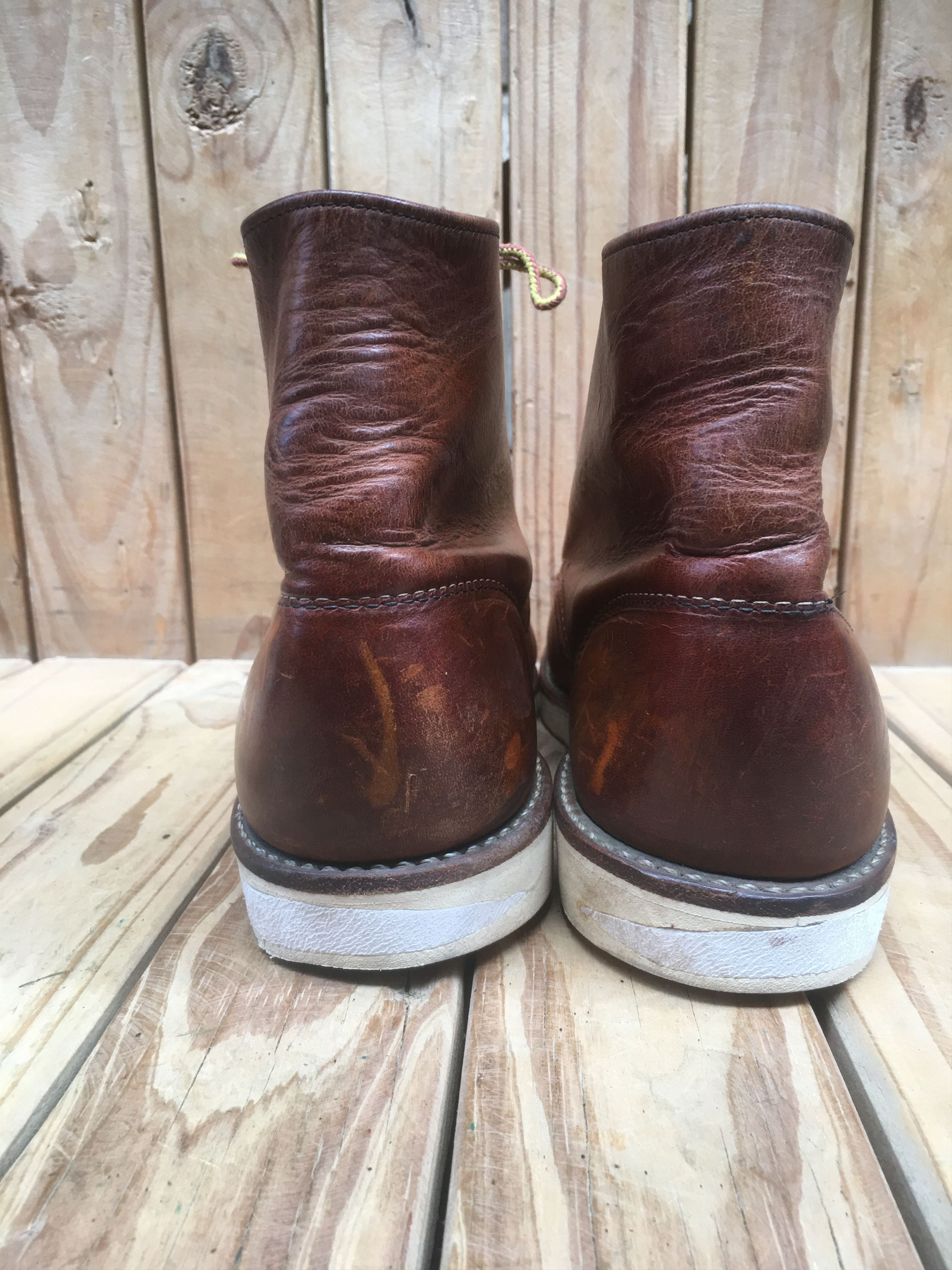 Red Wing Red Wing 9111 Chukka Brown leather boots EUR 41.5 UK 7.5 Size US 8.5 / EU 41-42 - 8 Thumbnail