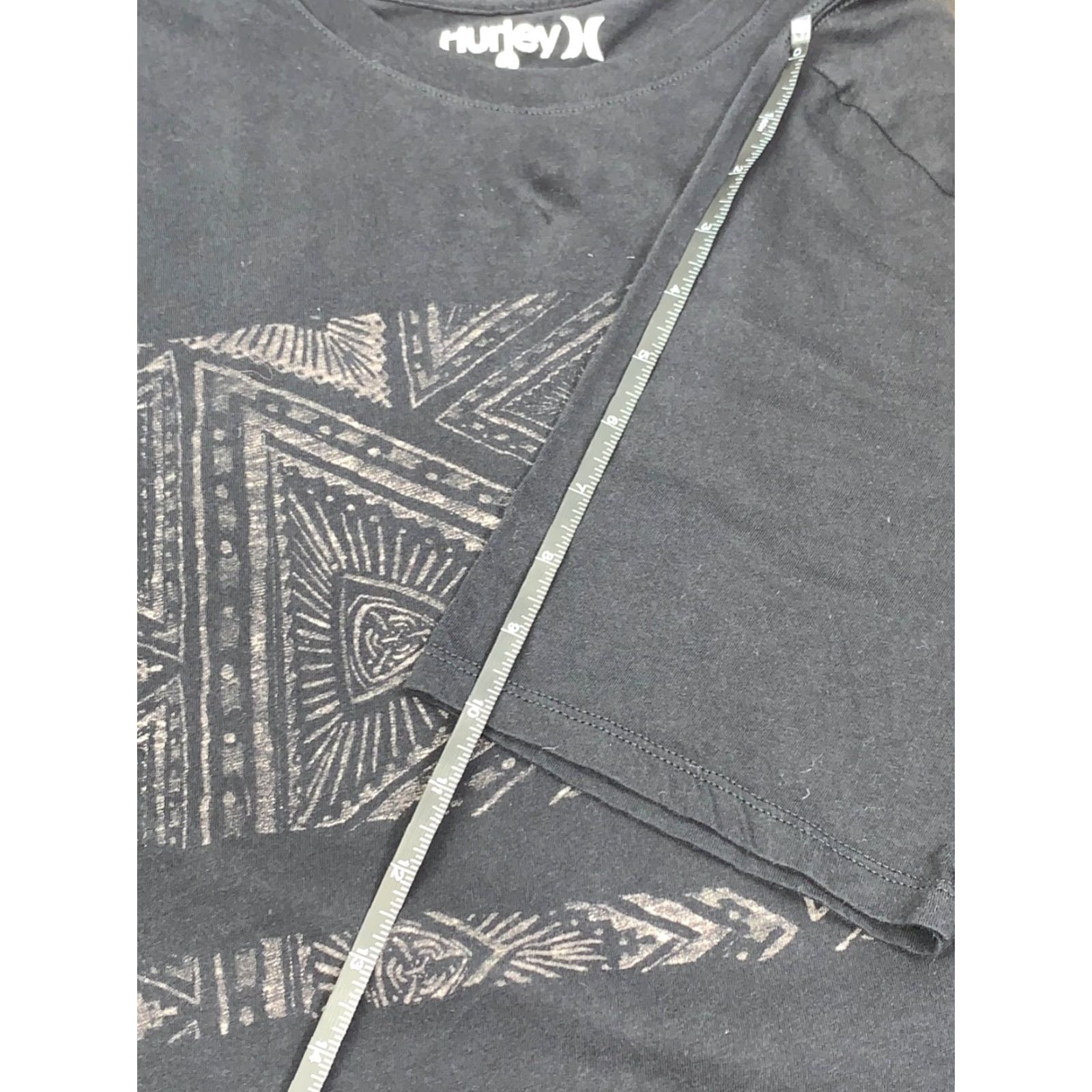 Hurley Hurley Mens T-Shirt Pocket Black Crew Neck Short Sleeve Beach Surf Casual 5372 L Size US L / EU 52-54 / 3 - 6 Thumbnail