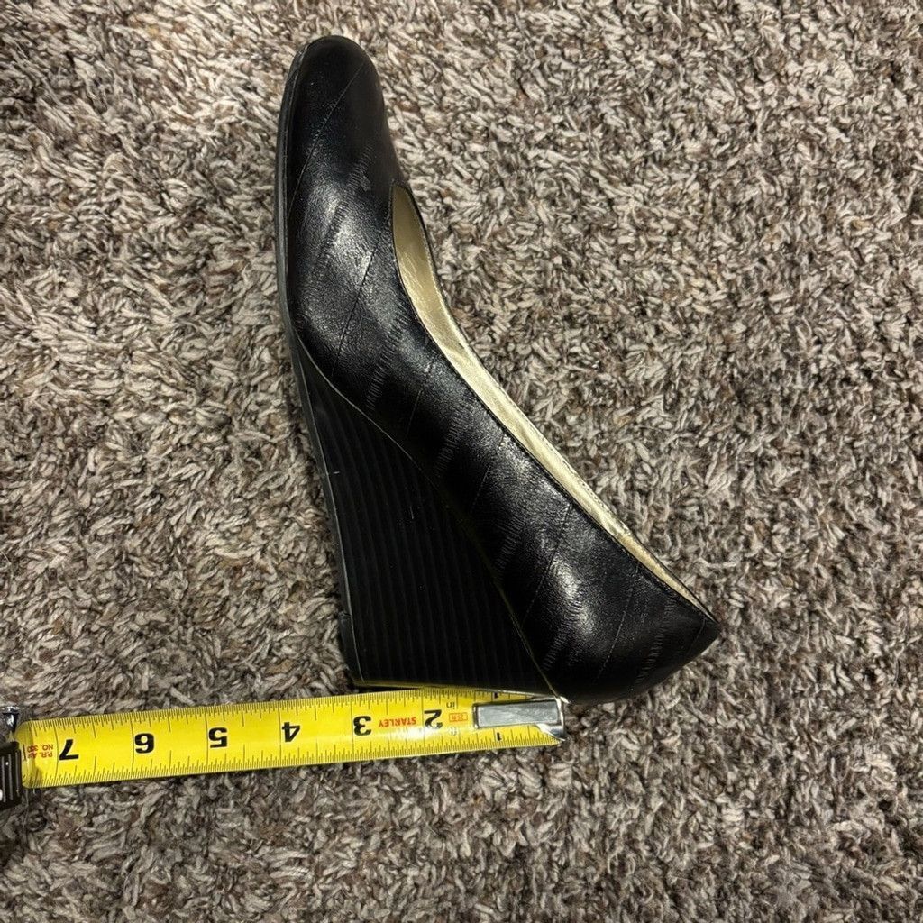 Liz Claiborne Liz Claiborne Black Heels Timeless Design Size US 8 / IT 38 - 5 Thumbnail