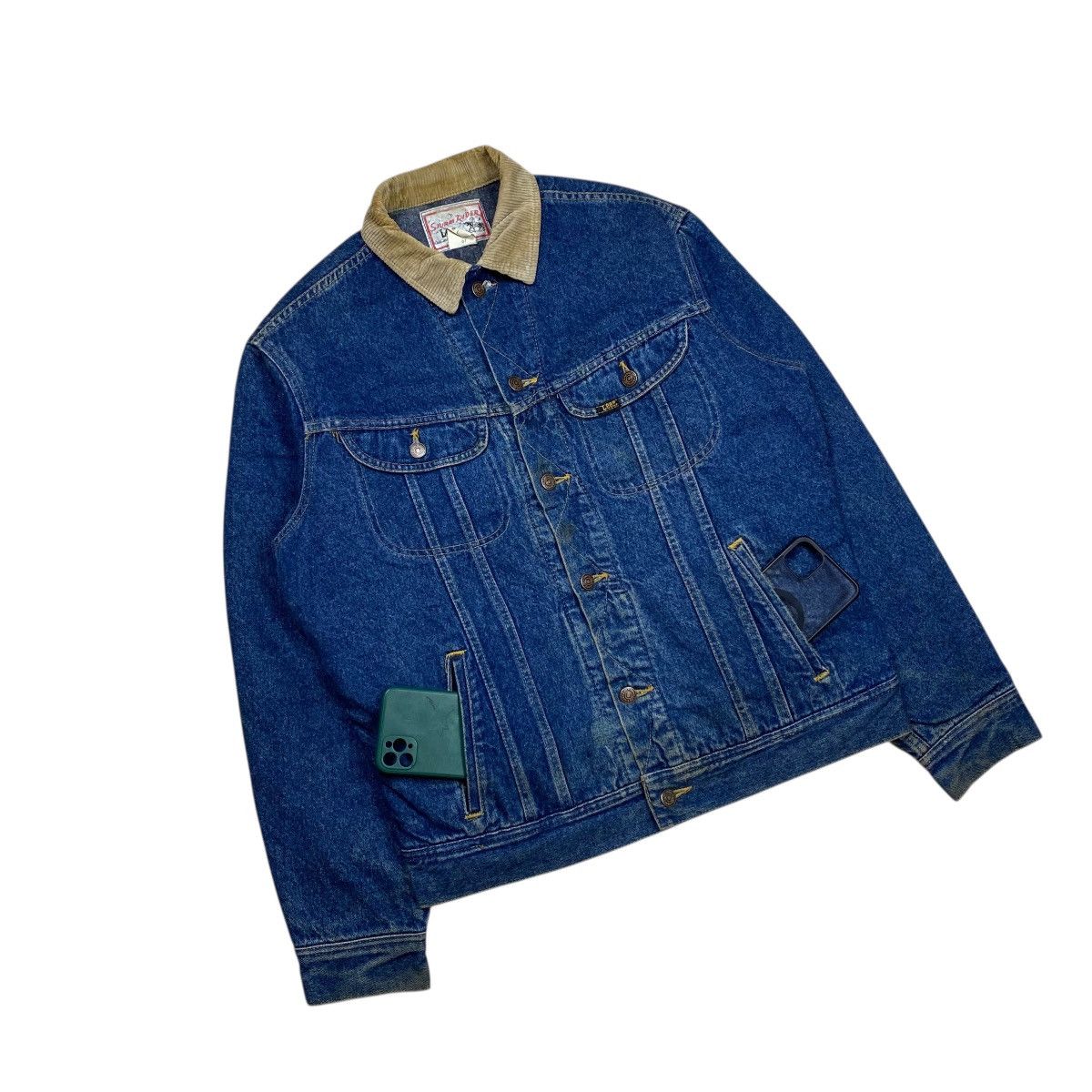 Lee × Vintage Vintage Lee Storm Rider Trucker Denim Jacket Size US M / EU 48-50 / 2 - 4 Thumbnail