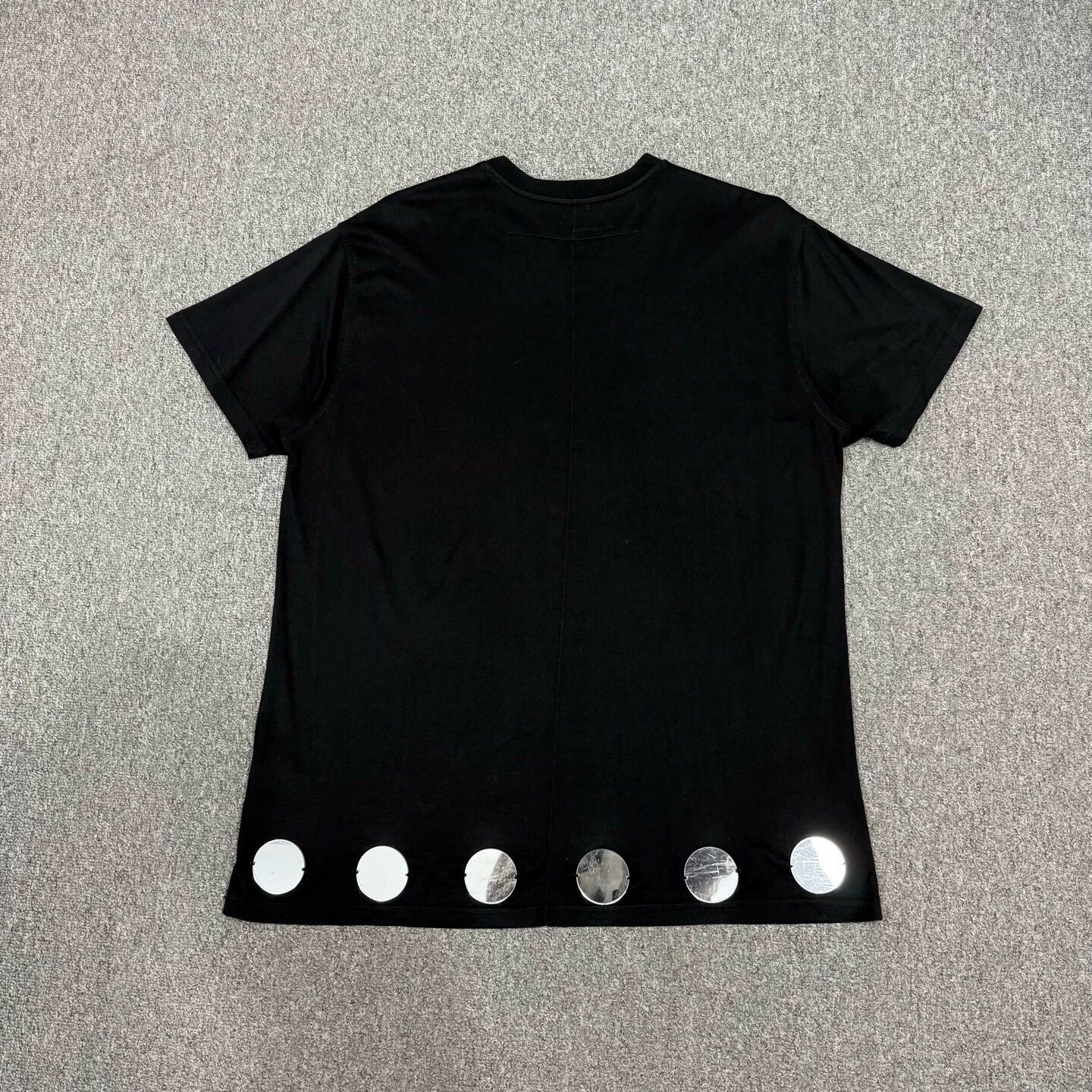 Givenchy Givenchy Black Mirror Reflective Short Sleeve Tee S Mint Size S / US 4 / IT 40 - 2 Thumbnail