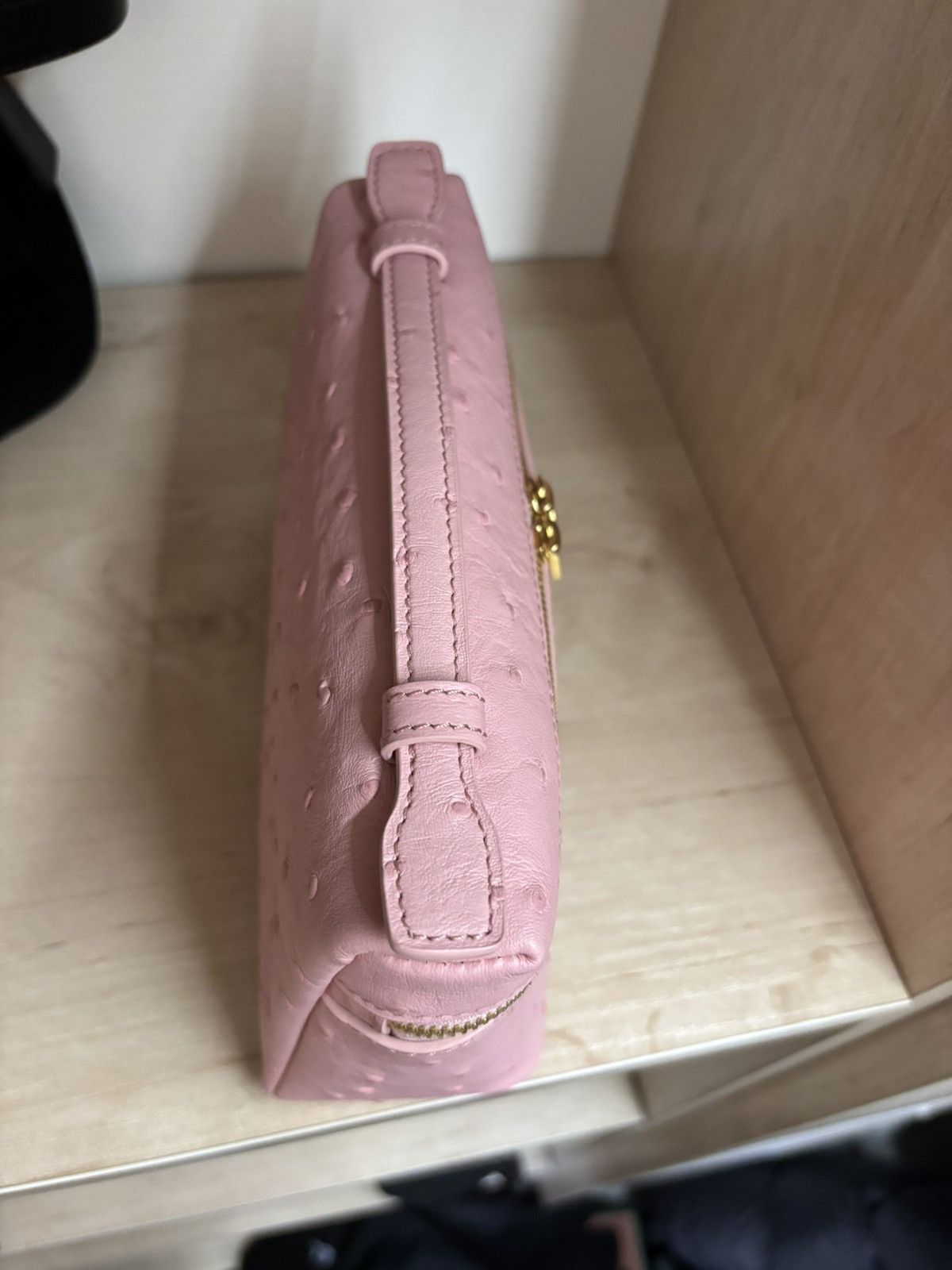 Loro Piana Loro Piana L19 ostrich leather bag Size ONE SIZE - 7 Thumbnail