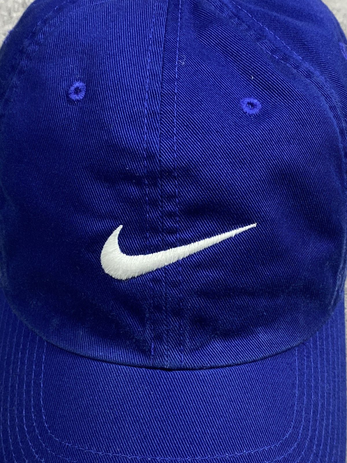 Nike × Vintage Vintage Nike Center Logo y2k Drill Cap Size ONE SIZE - 3 Thumbnail