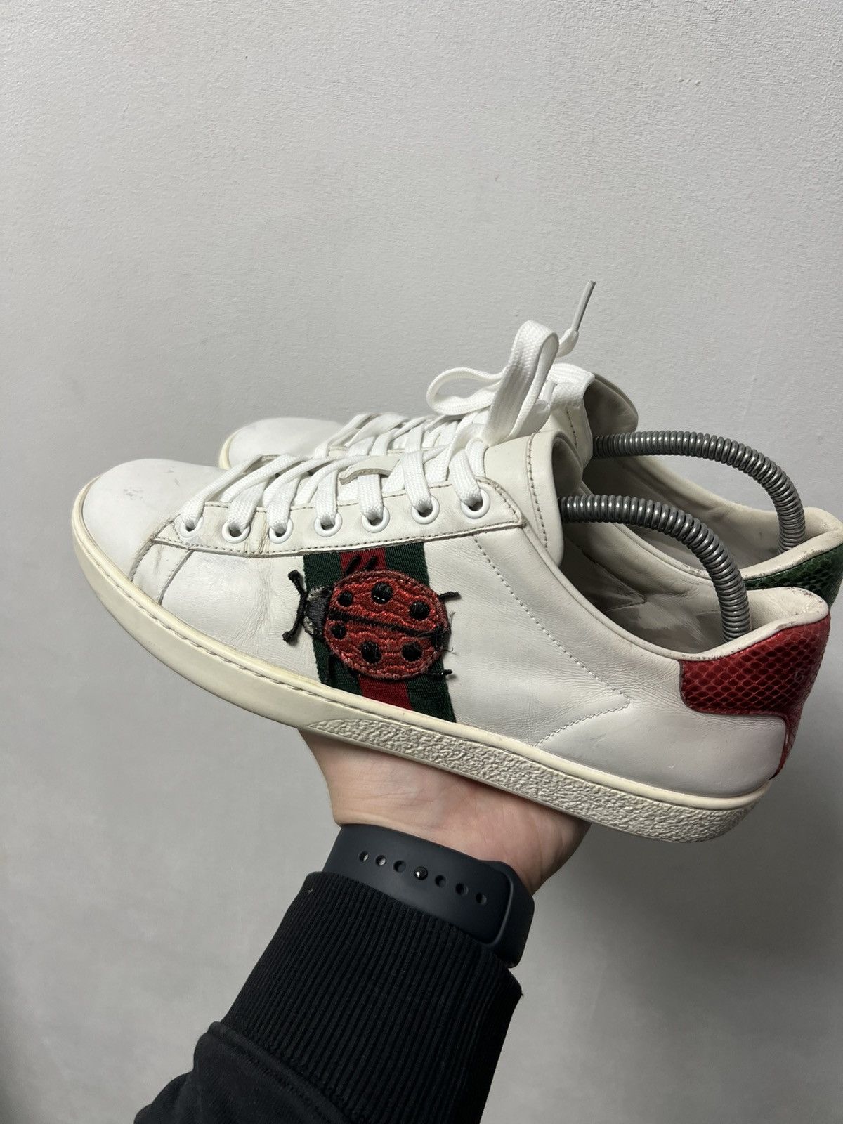 Gucci Gucci Pineapple Rhyton Low Top Sneaker Rare Sneakers Size US 5.5 / EU 38 - 7 Thumbnail
