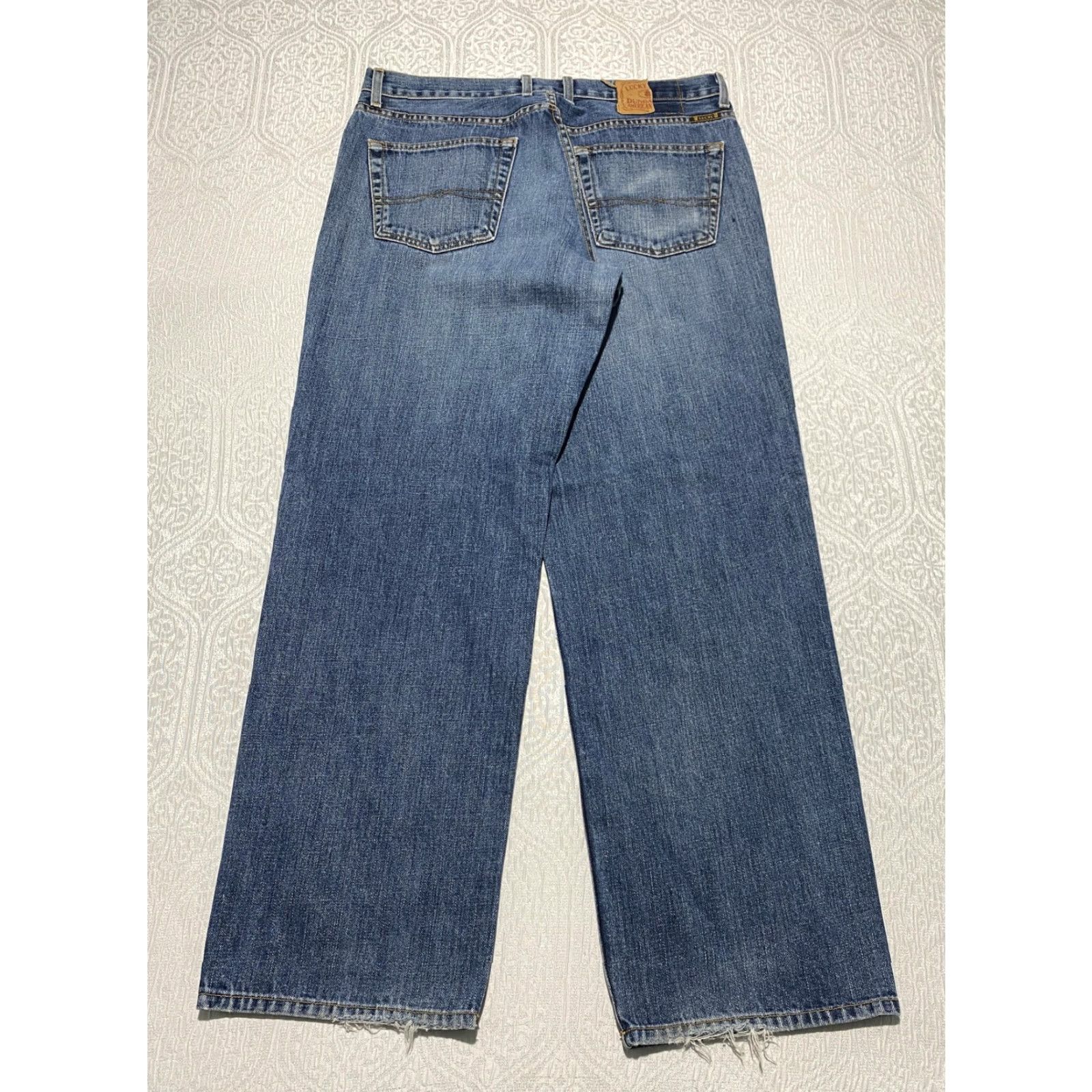 Lucky Brand LUCKY BRAND Gene Montesano Jeans Mens 34 Blue Classic Relax Straight 5-Pocket Denim USA Size US 34 / EU 50 - 6 Thumbnail