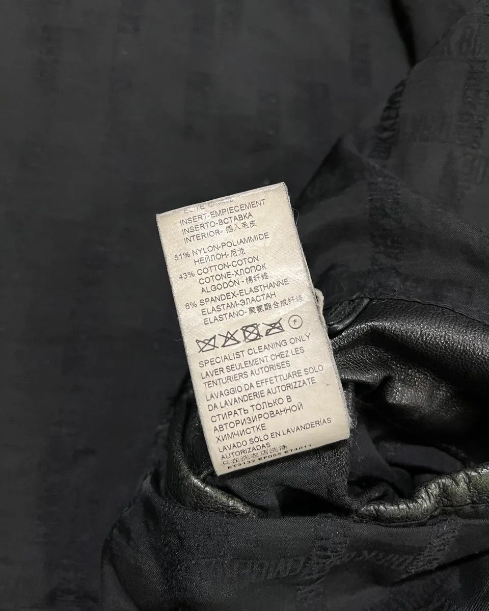 Dirk Bikkembergs 2010s Dirk Bikkembergs Black Faded Leather Jacket Size US L / EU 52-54 / 3 - 11 Thumbnail