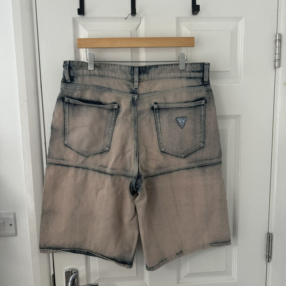 Guess GUESS USA Pink Denim Utility Shorts Size US 34 / EU 50 - 3 Thumbnail