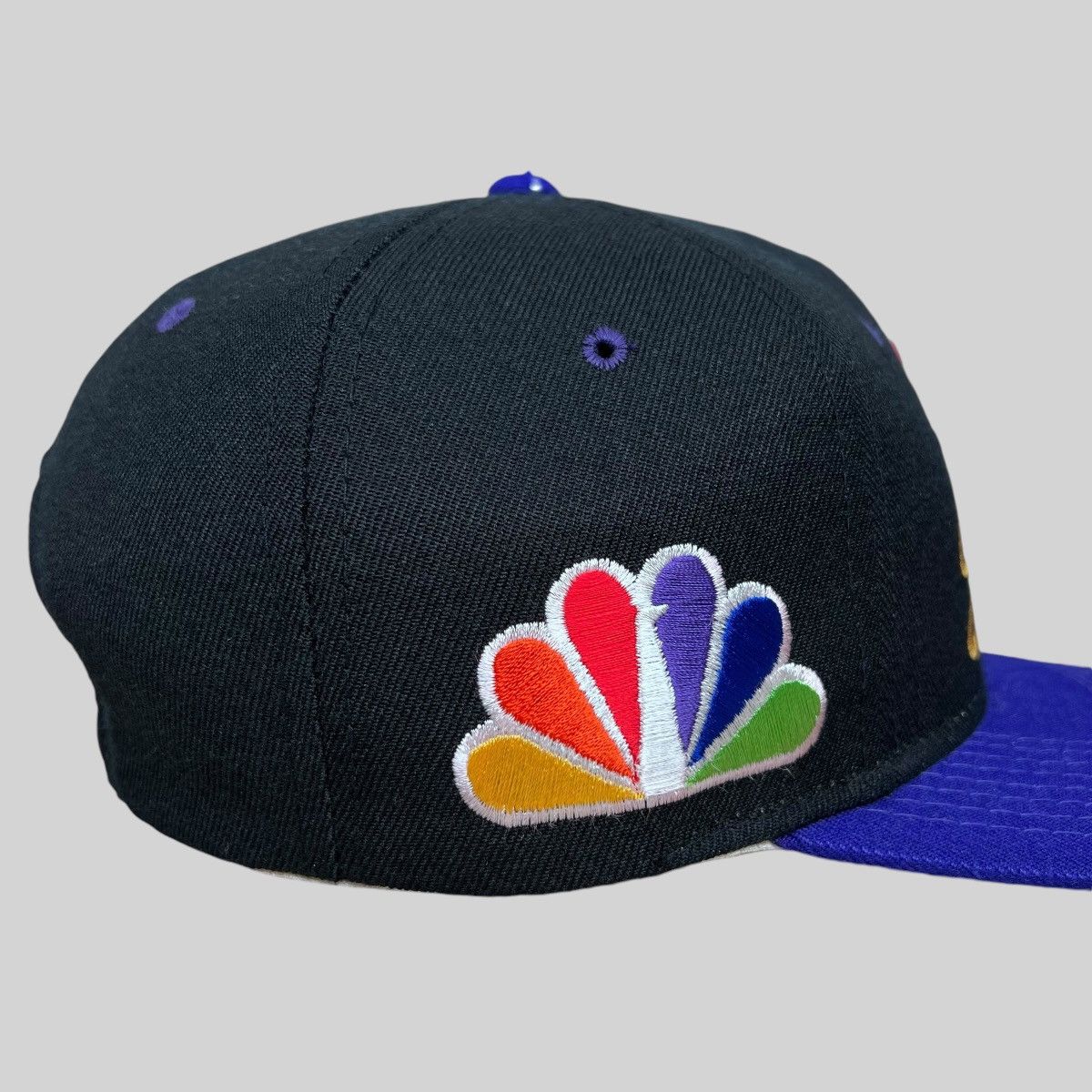 Sports Specialties × Vintage Vintage 1990s NBC Sports Purple Sports Specialties Snapback Size ONE SIZE - 3 Thumbnail