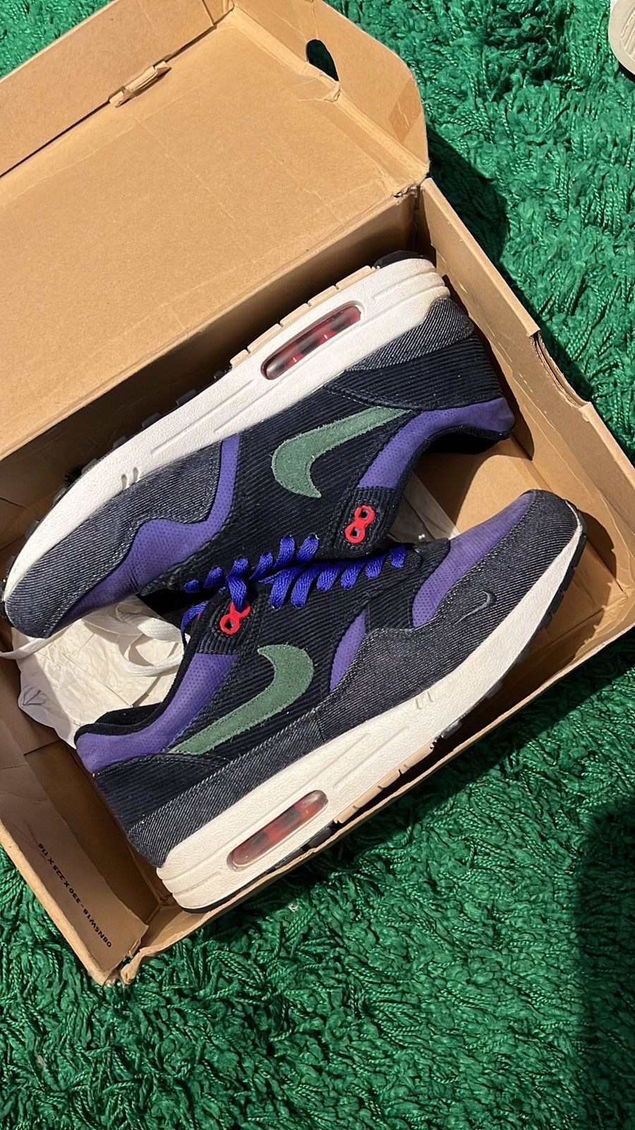 Nike × Patta Air Max 1 Patta Corduroy 5th anniversary Size US 9.5 / EU 42-43 - 6 Thumbnail