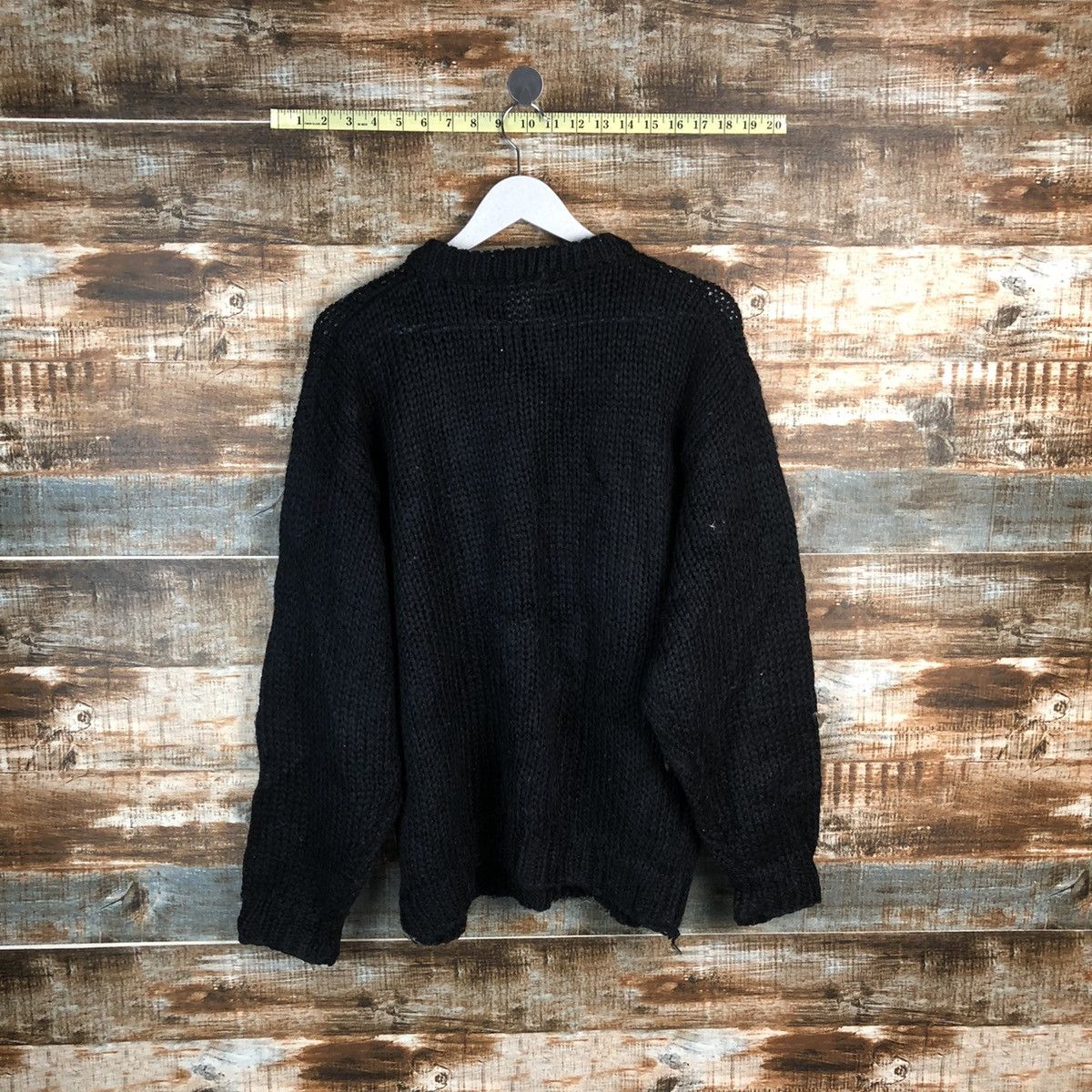 Homespun Knitwear Pia vintage Black Knitwear #A1752 Size US L / EU 52-54 / 3 - 11 Thumbnail