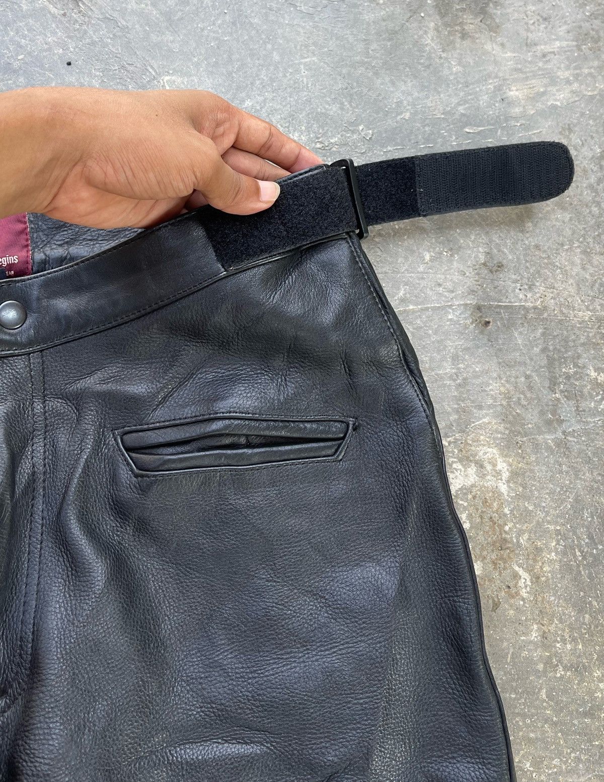 14th Addiction 🔥Vtg Henly Begins by Daytona Genuine Leather Bootcut Pants Size US 31 - 13 Thumbnail