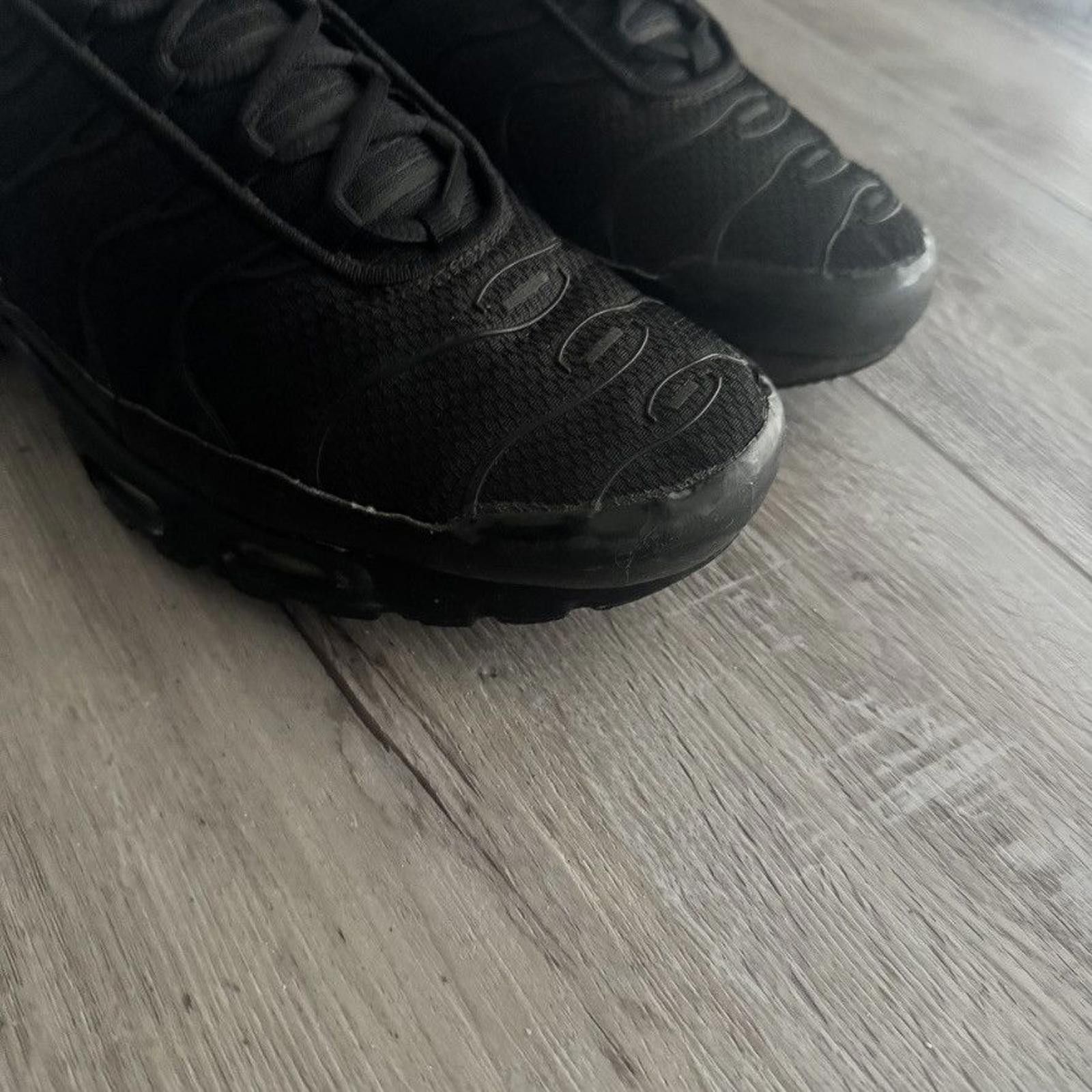 Nike NIKE • Air Max Plus "Triple Black" (12.5M) Size US 12.5 / EU 45-46 - 7 Thumbnail