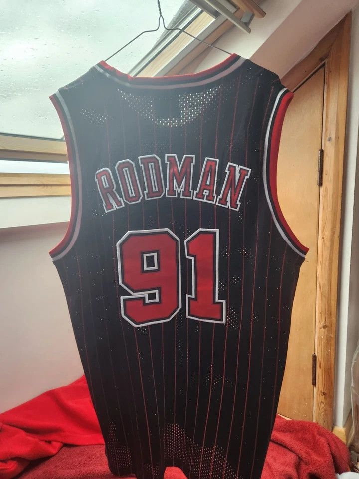 Adidas Authentic Adidas Hardwood Classics Dennis Rodman Size US XXL / EU 58 / 5 - 4 Thumbnail