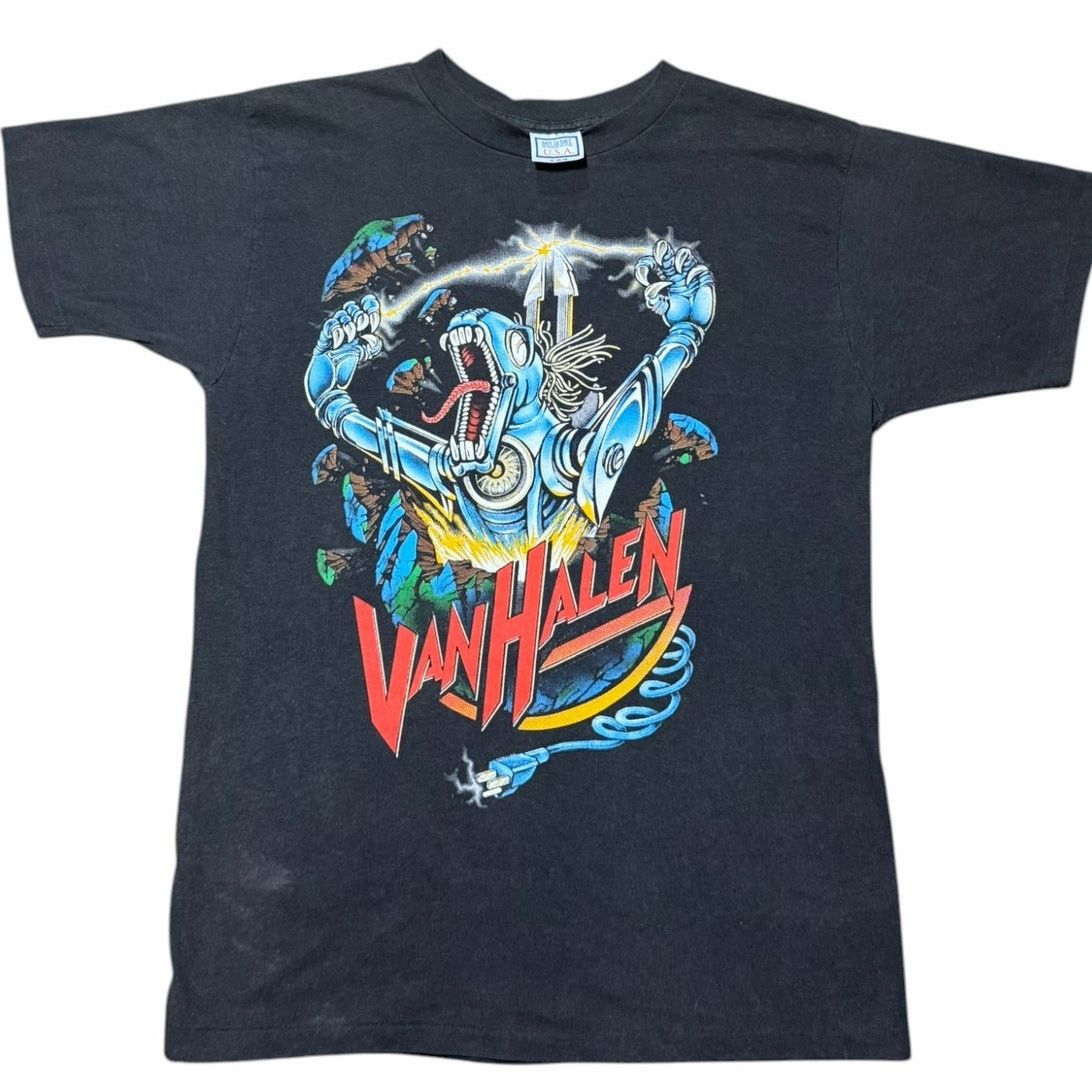 Other Vintage 1989 Van Halen “Kicks Ass” Robot Graphic T-Shirt XL Size US XL / EU 56 / 4 - 1 Thumbnail