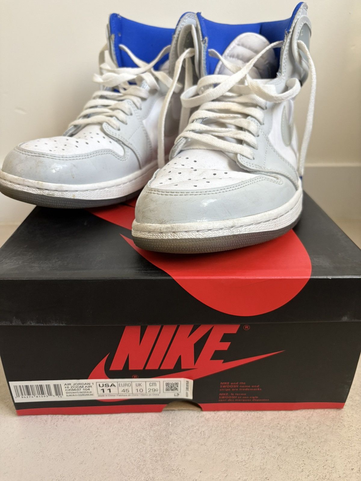 Nike Nike Jordan 1 Hi Zoom Air Size 11 Size US 11 / EU 44 - 5 Thumbnail