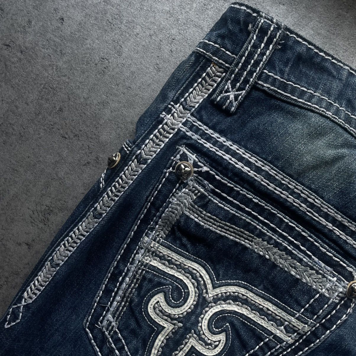 Rock Revival × Vintage NWT Rock Revival Cyrek Chrome Hearts Style Pants Size US 32 / EU 48 - 4 Thumbnail