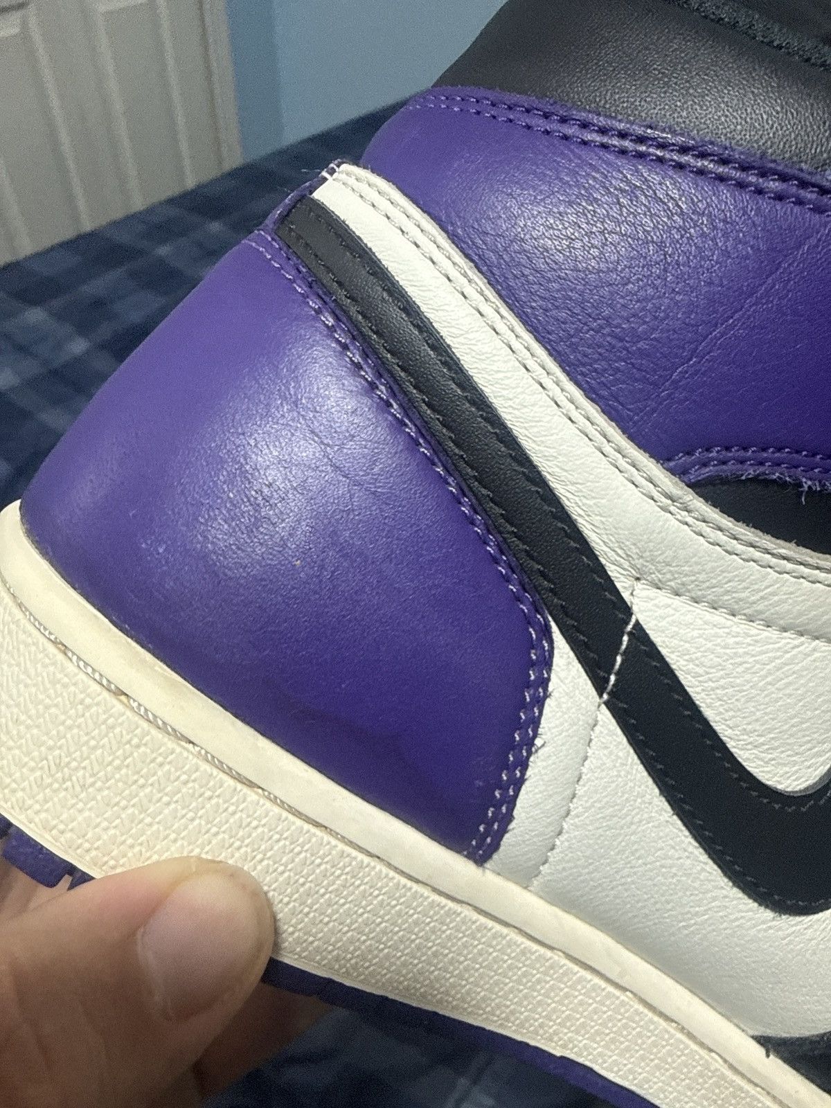 Jordan Brand Jordan 1 Court Purple Size US 11 / EU 44 - 10 Thumbnail