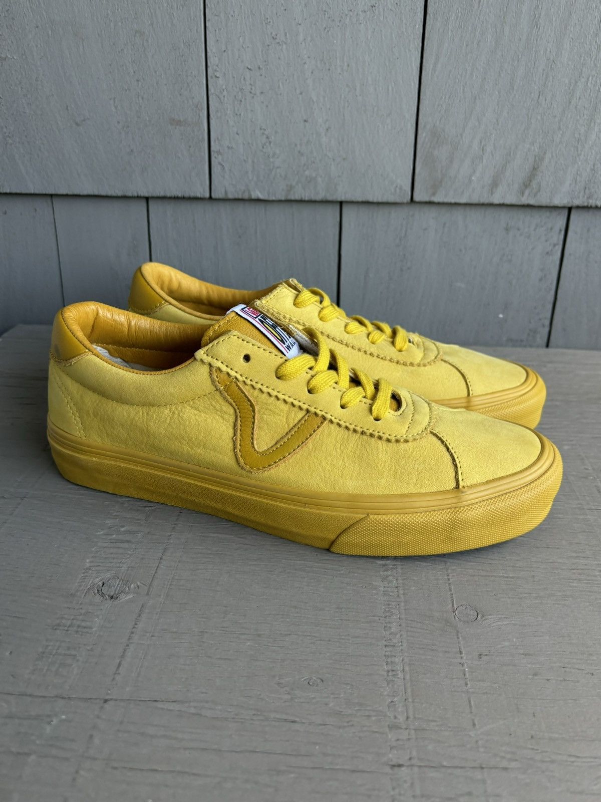 Vans Vans Sport Low Shoe Vans V Skateboarding Mustard Vulcanized Size US 8 / EU 41 - 1 Thumbnail