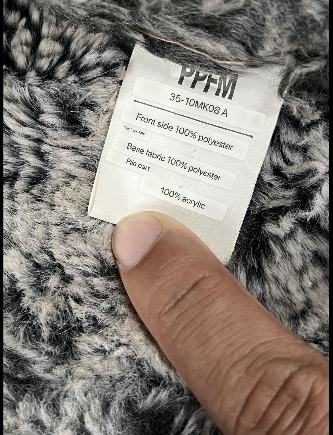 If Six Was Nine PPFM Suede Coat Jacket with Fur Sherpa Lined Size US M / EU 48-50 / 2 - 15 Thumbnail