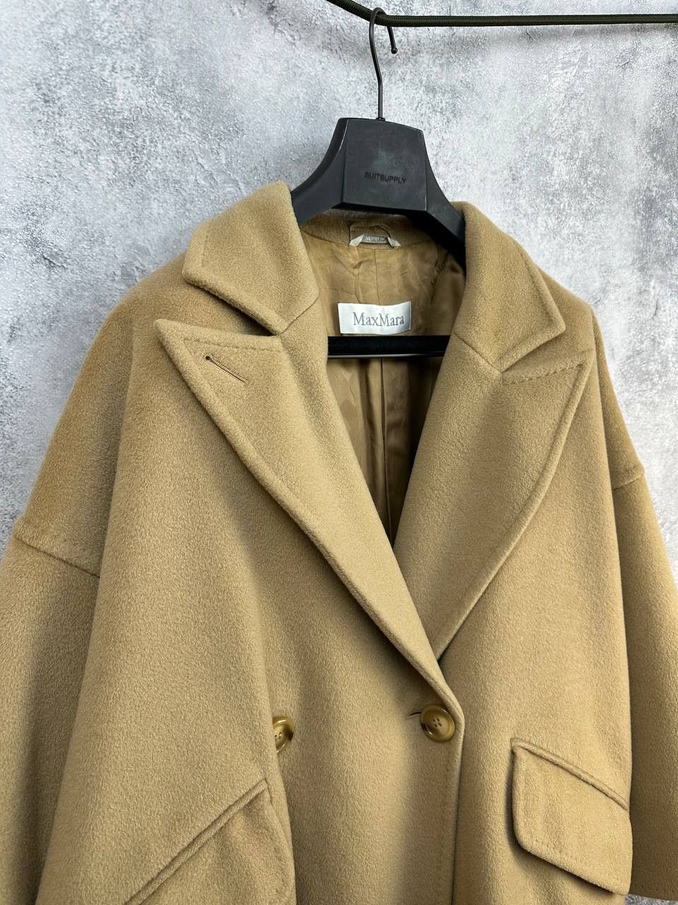 Max Mara Max Mara Virgin Wool/Cashmere Tailored Single Breasted Coat Size S / US 4 / IT 40 - 4 Thumbnail