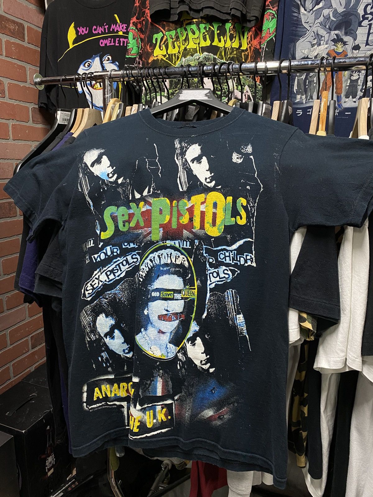90s mosquitohead sex pistols ビンテージ Tシャツ