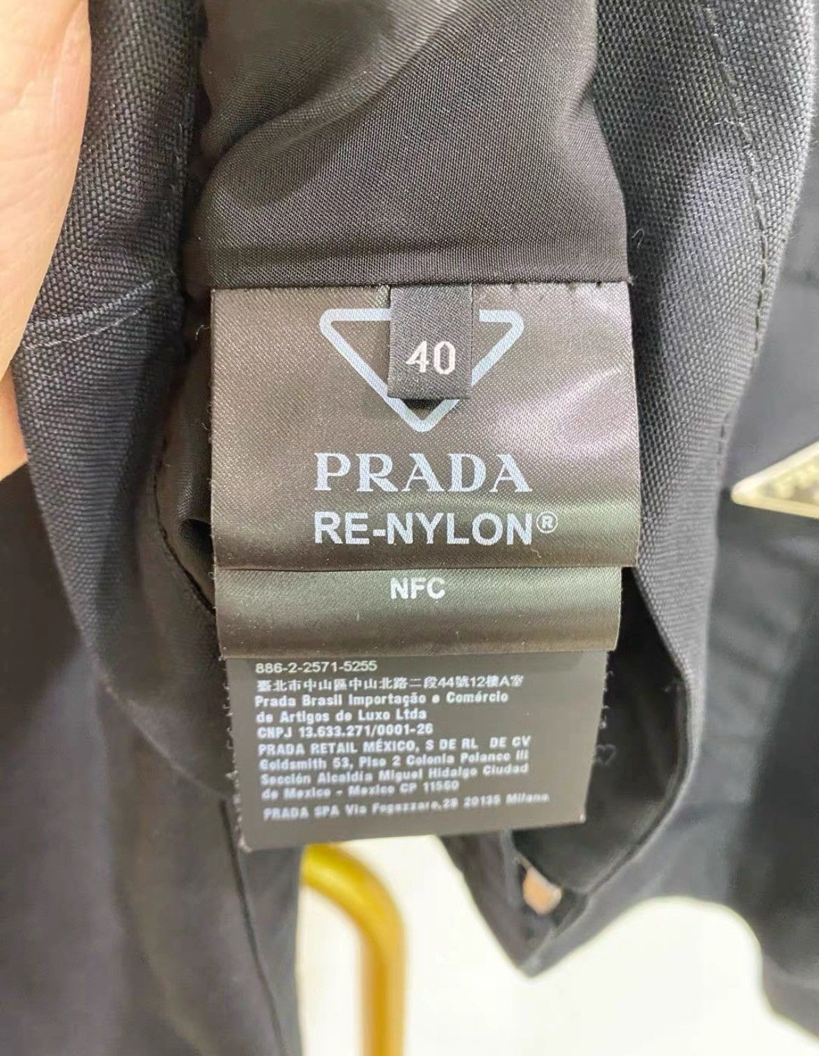 Prada Prada Black Long Sleeve Denim Jacket -2505 Size US M / EU 48-50 / 2 - 6 Thumbnail