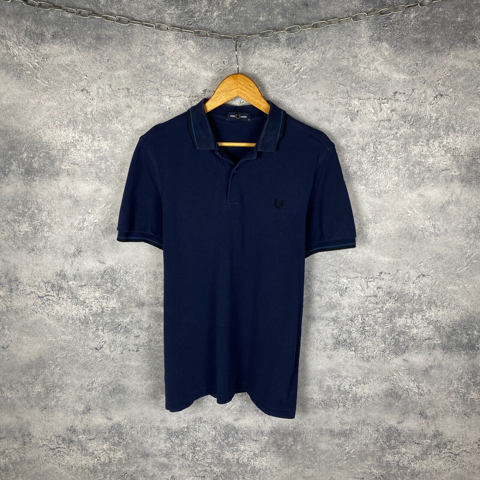 Fred Perry Fred Perry Polo Shirt Men's Size M Blue Short Sleeve ` Size US M / EU 48-50 / 2 - 1 Thumbnail