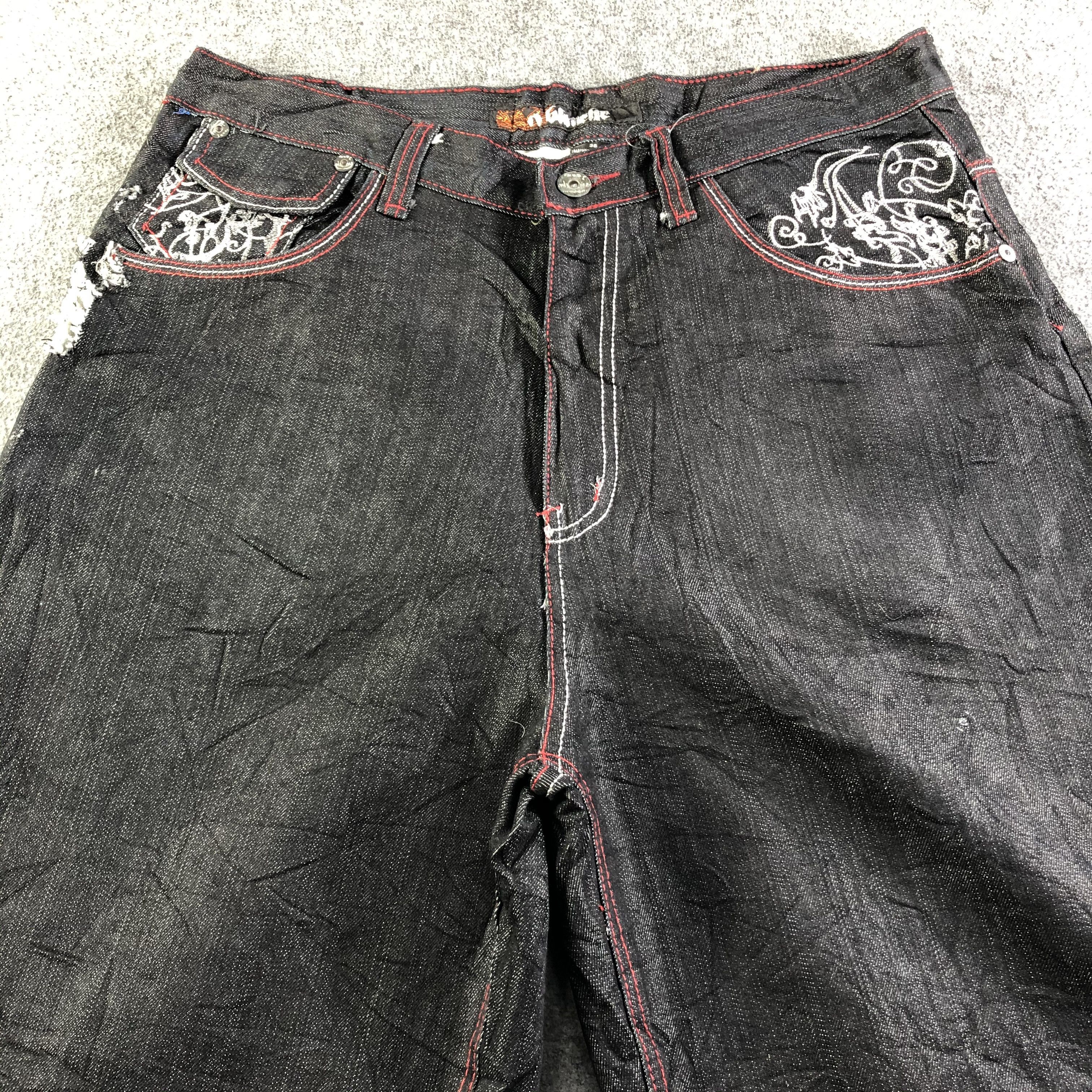 Japanese Brand Vintage Distress Japan Jeans-J3752 Size US 38 / EU 54 - 3 Thumbnail