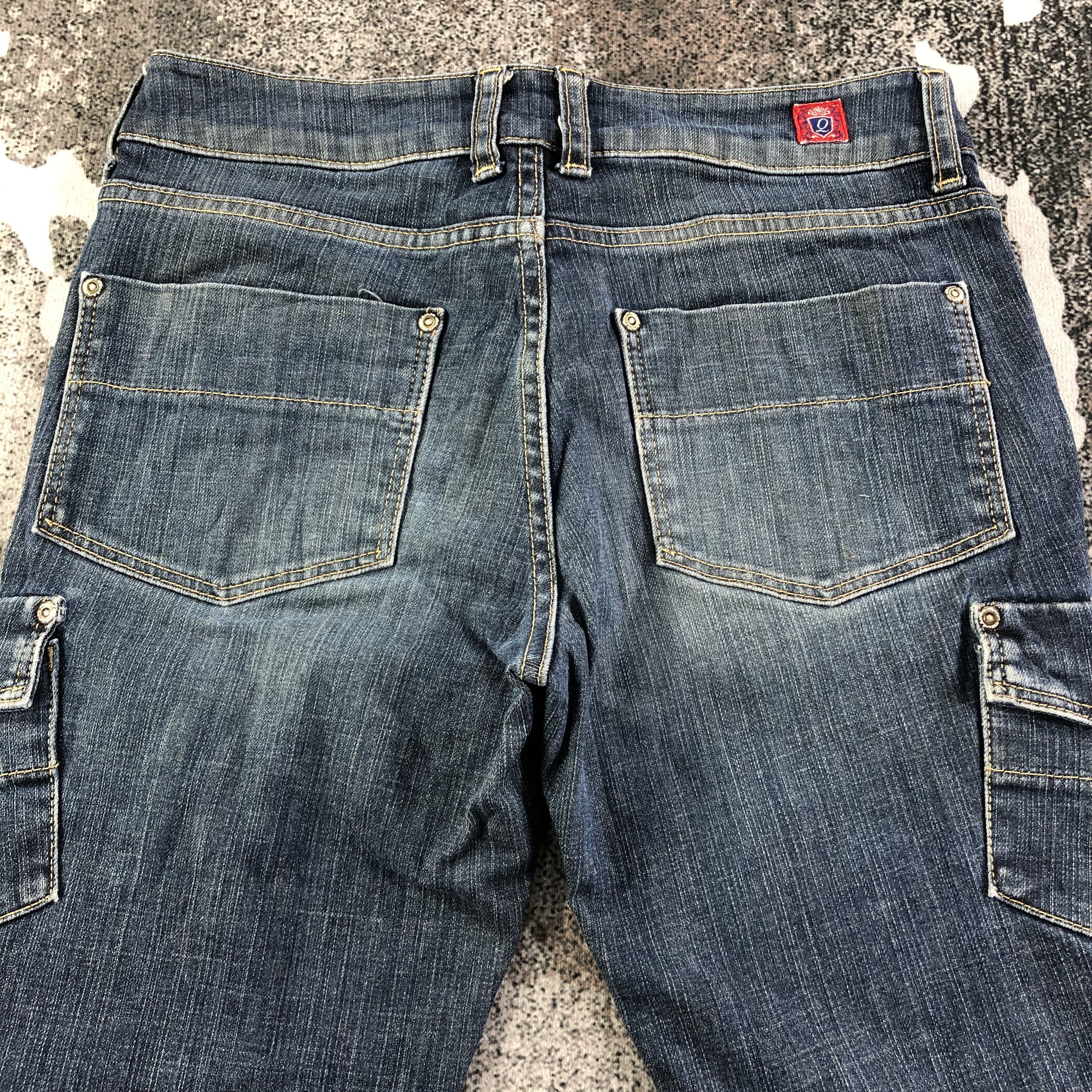 Japanese Brand Japanese Brand Cargo Denim Multipocket Flare Jeans Size US 28 / EU 44 - 4 Thumbnail