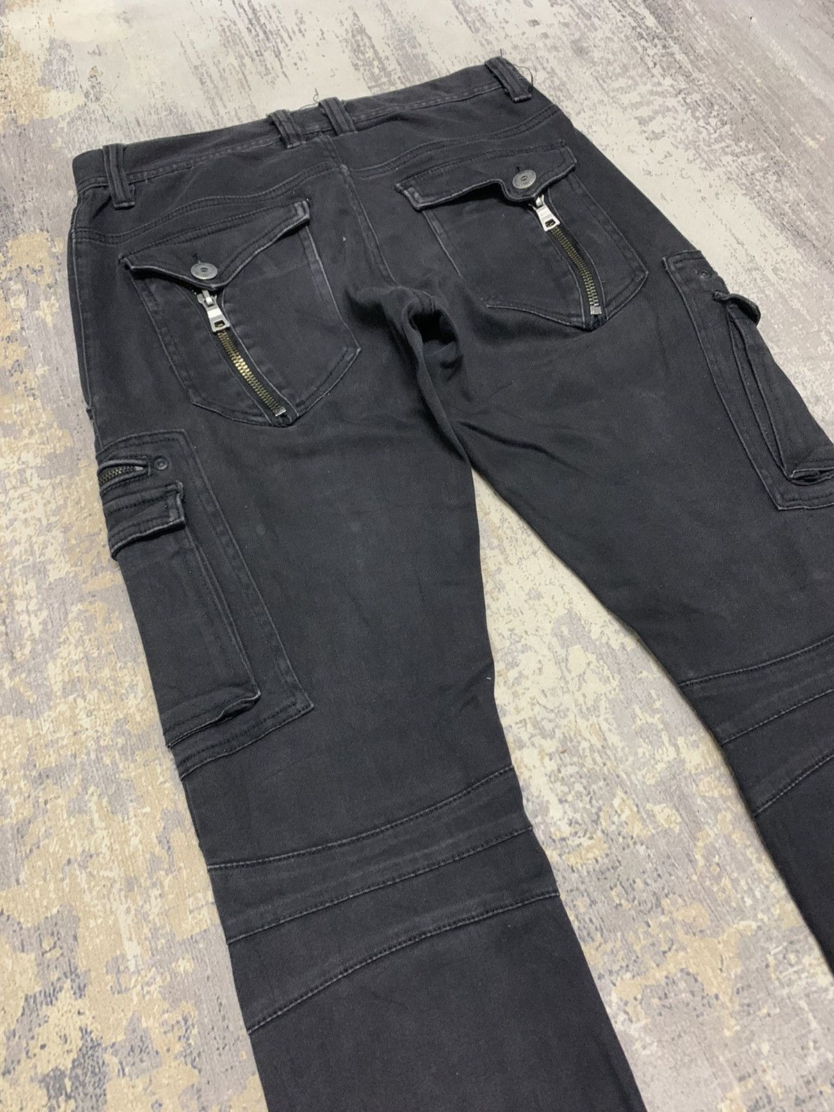 In The Attic In The Attic Avant Garde Gimmick Cargo Pants Cyberpunk Size US 31 - 9 Thumbnail
