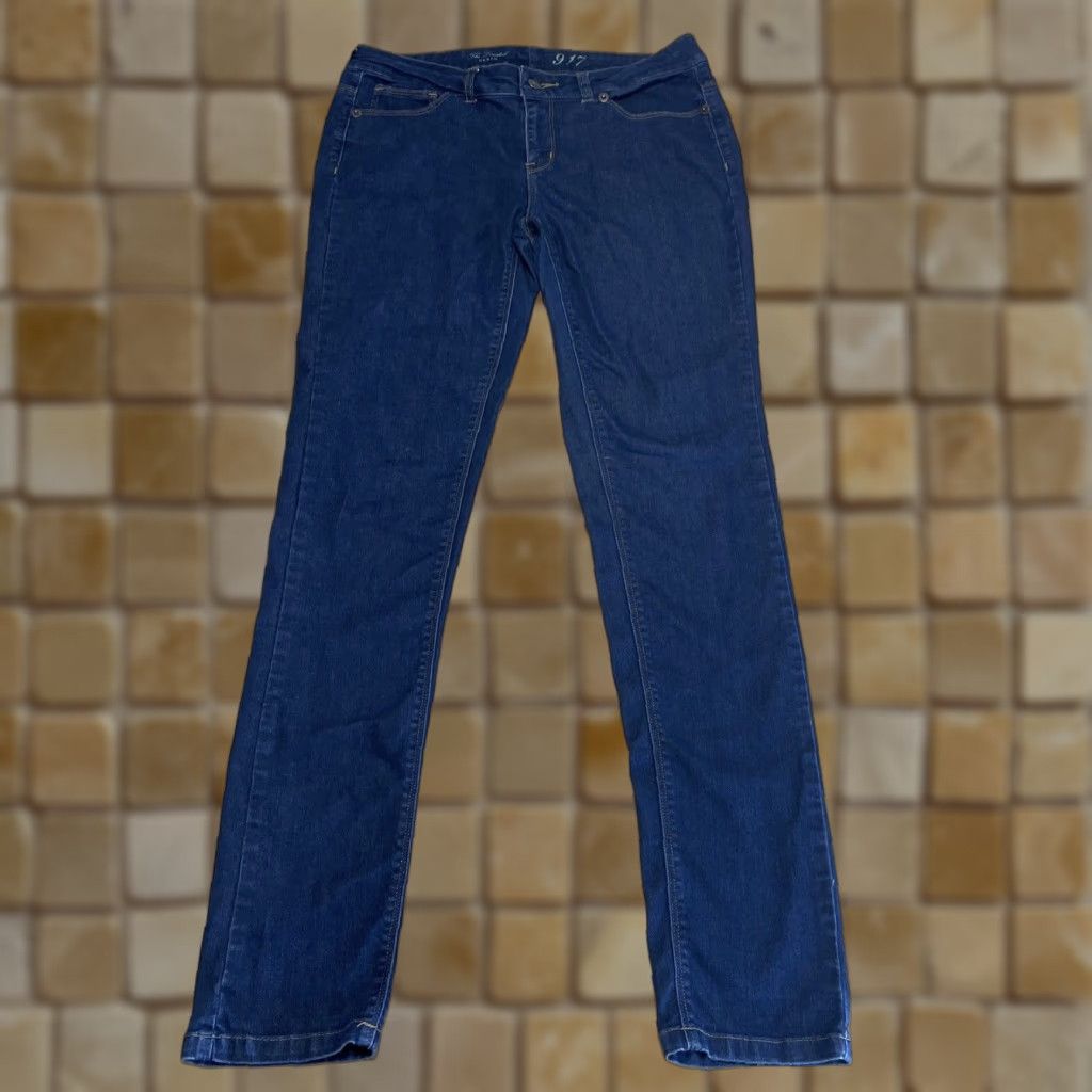 Vintage The Limited Skinny Jeans Womens Blue Denim Size 8R Regular Stretch Size 30" / US 8 / IT 44 - 1 Thumbnail