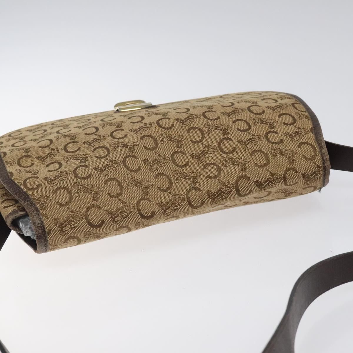 Celine CELINE C Sulky Shoulder Bag Canvas Brown Gold Size ONE SIZE - 6 Thumbnail