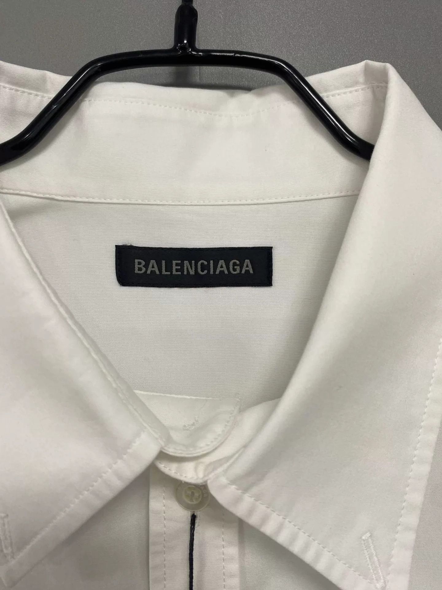 Balenciaga Balenciaga Ring Embroidery Logo Long Sleeve Shirt Size US XS / EU 42 / 0 - 4 Thumbnail