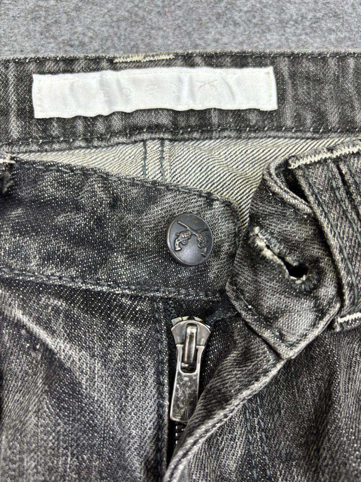 Japanese Brand 💥FLARE💥 roargun Japan Cross Gun Archival Jeans F708 Size US 27 - 7 Thumbnail