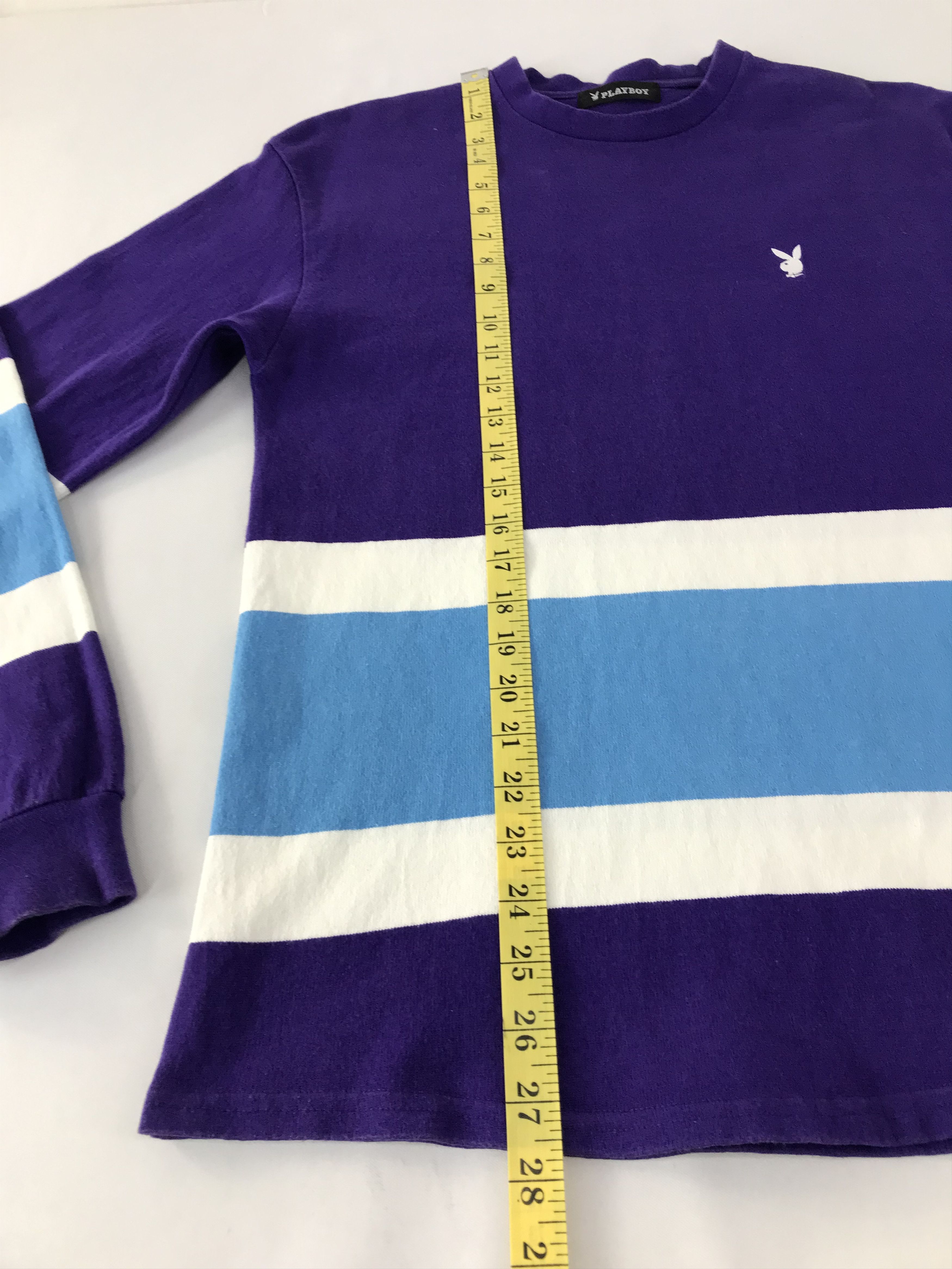 Playboy Playboy Design Striped Long Sleeve Shirt Size US M / EU 48-50 / 2 - 9 Thumbnail