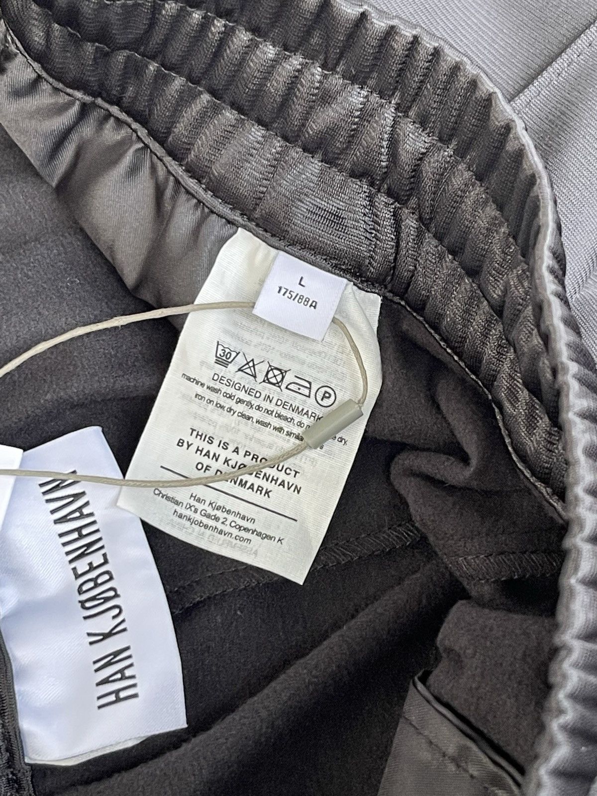 Han Kjobenhavn SS23 !DSWT! Han Kjobenhavn Oversized Loose Black Track Pants Size US 34 / EU 50 - 22 Thumbnail