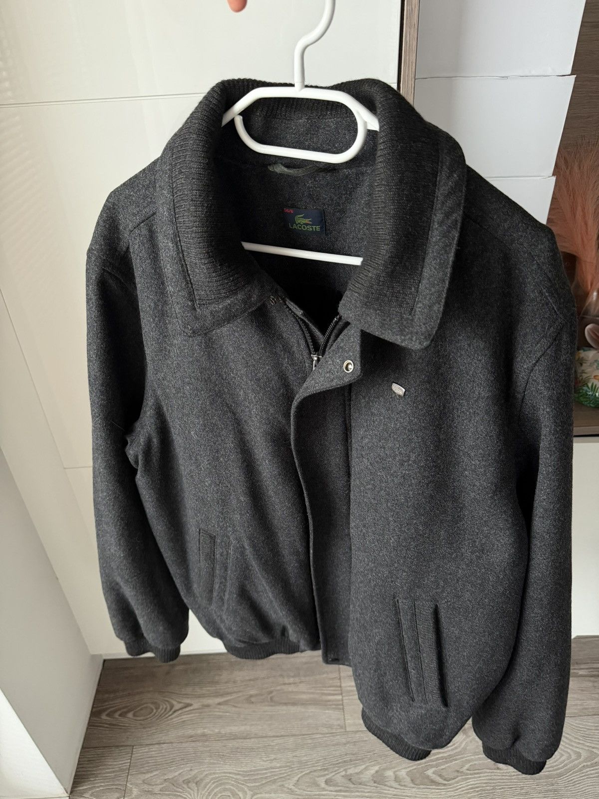 Lacoste Vintage Lacoste Laine Wool Men’s Luxury Coat Insulate Jacket Size US XL / EU 56 / 4 - 6 Thumbnail