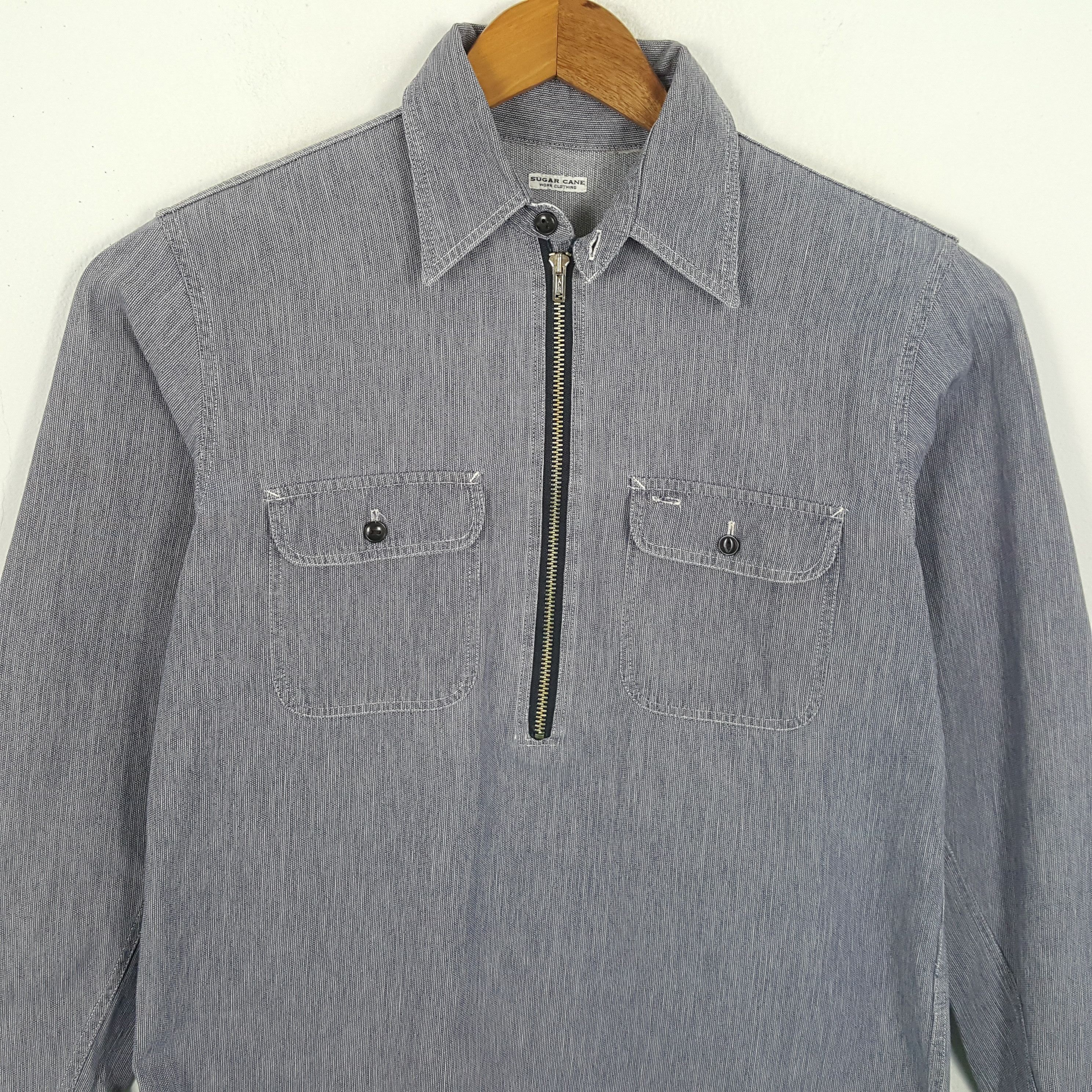 Japanese Brand × Sugar Cane × Vintage Vintage SUGAR CANE Japanese Fashion Brand Shirts Size US M / EU 48-50 / 2 - 2 Thumbnail
