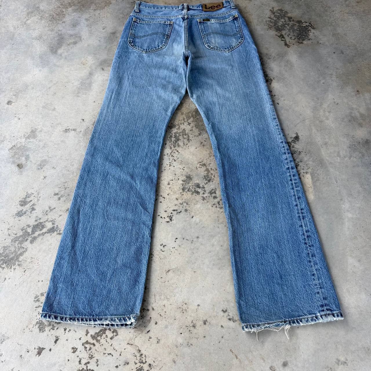 Lee Vintage 90s LEE RIDERS Japan Faded Bluewash Light Whiskering Size US 28 / EU 44 - 11 Thumbnail